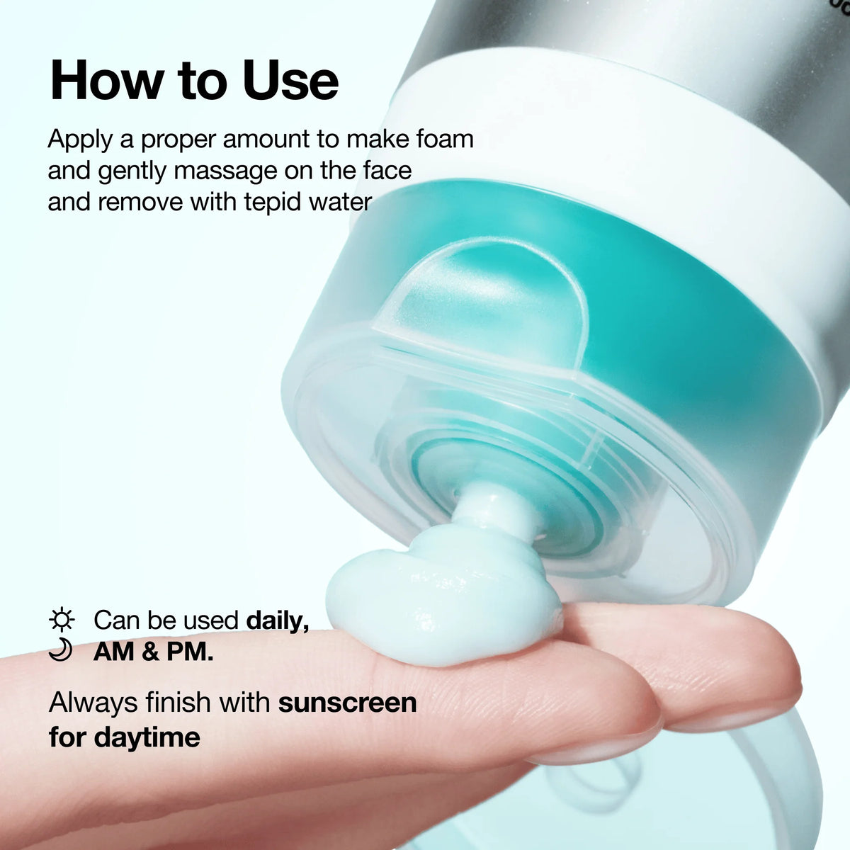 Anua PDRN + Hyaluron Moisturising Cleansing Foam