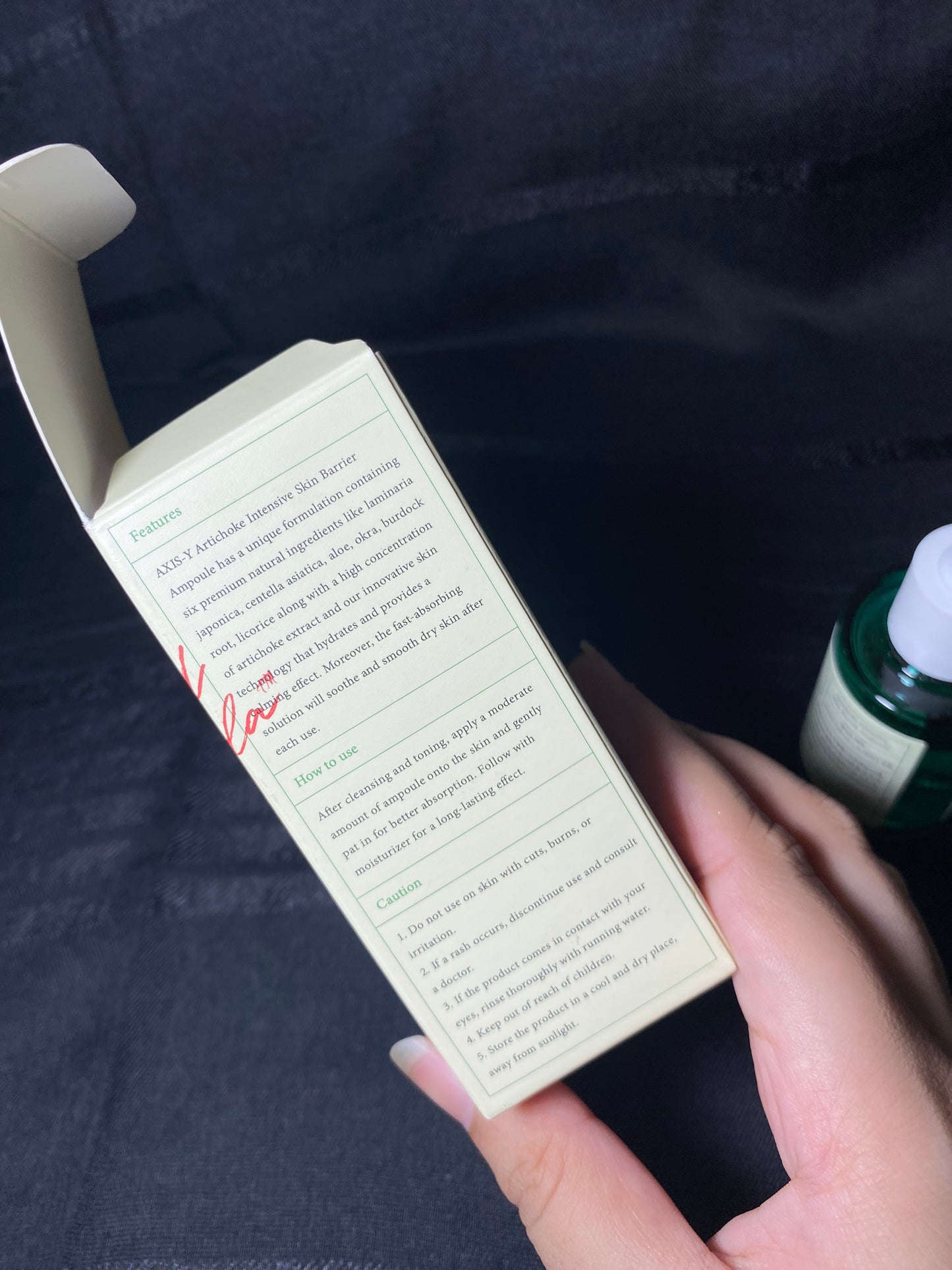 Axis-y Artichoke Intensive Skin Barrier Ampoule