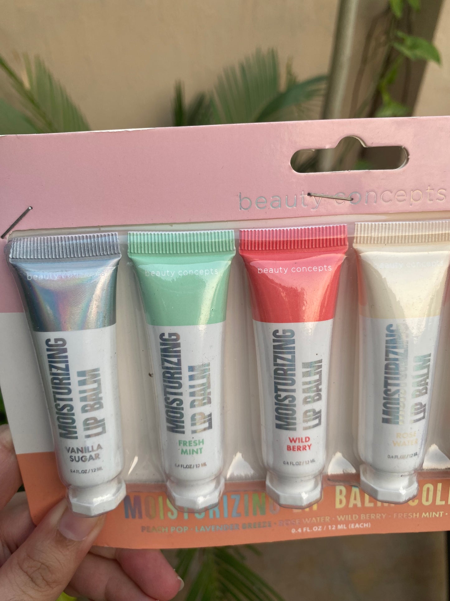 Beauty Concepts Moisturising Lip Balm Collection Pack of 6
