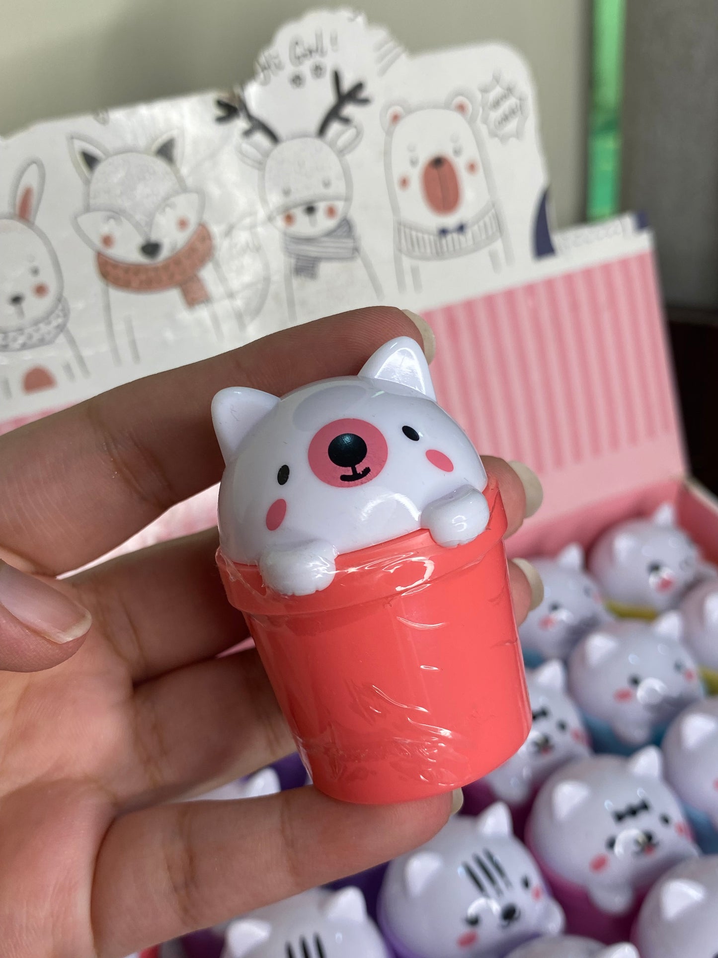 Cute Cat Shaped Lip Balms