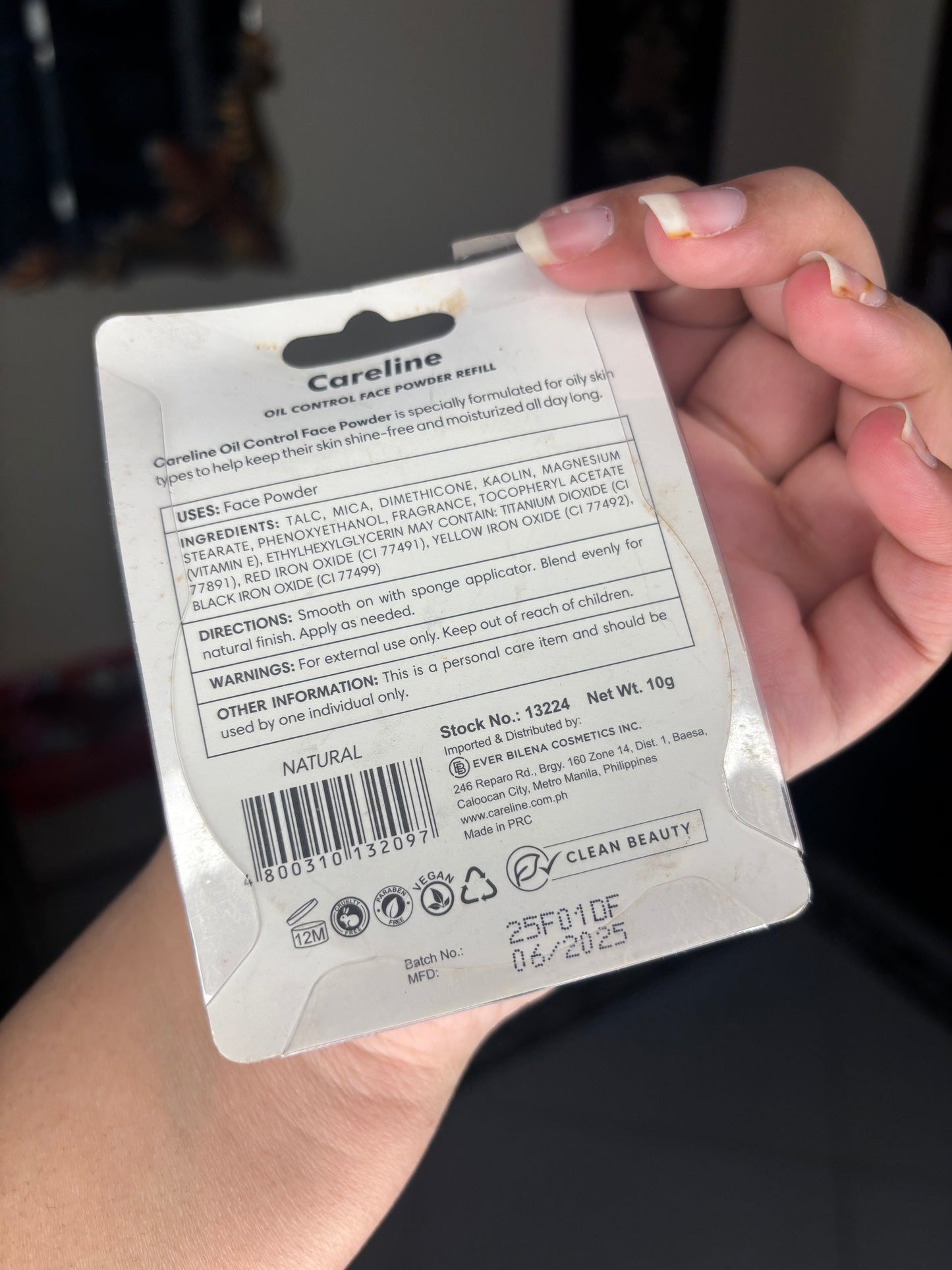 Careline Oil Control Face Powder Refill