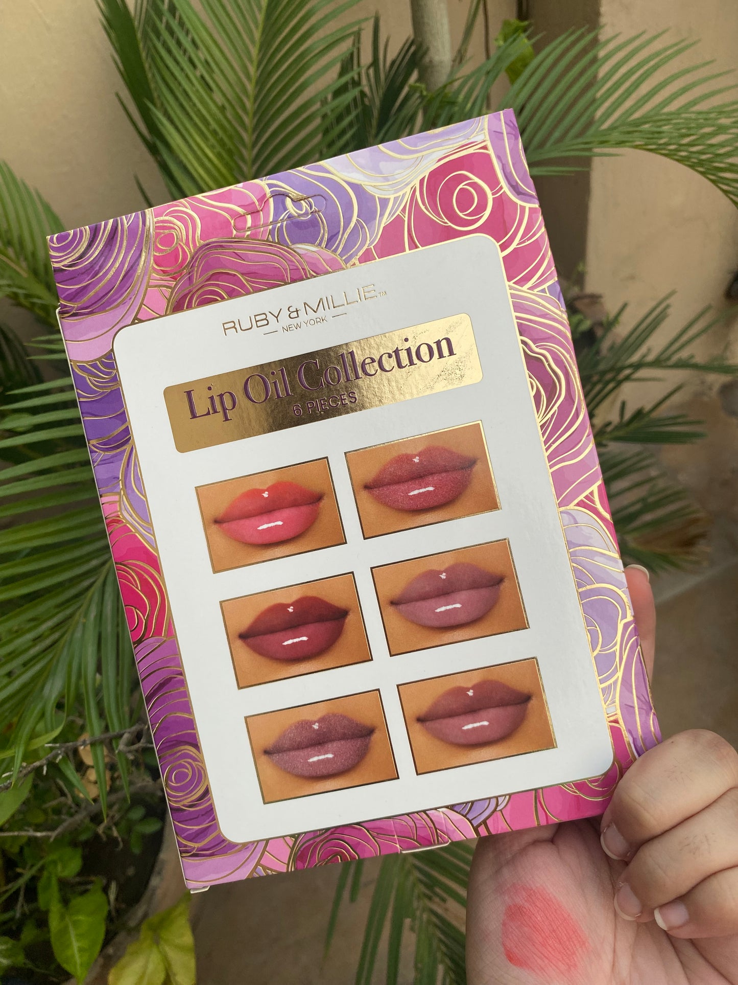 Ruby & Millie Lip Oil Collection Set of 6 Piece