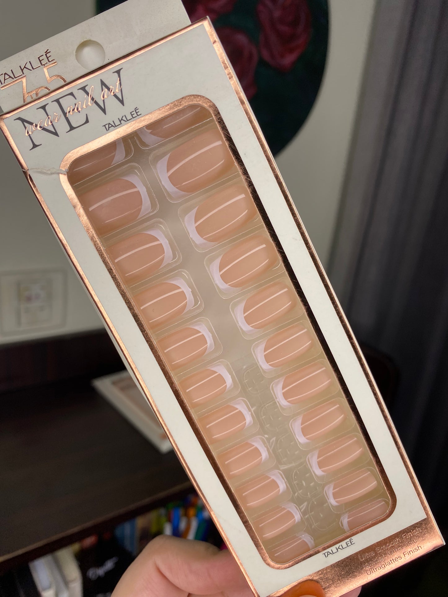 7to5 Nude French Tip Nails