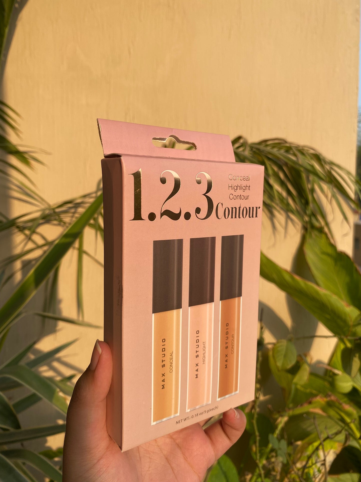 Max Studio 1.2.3 Conceal Highlight Contour Pack of 3