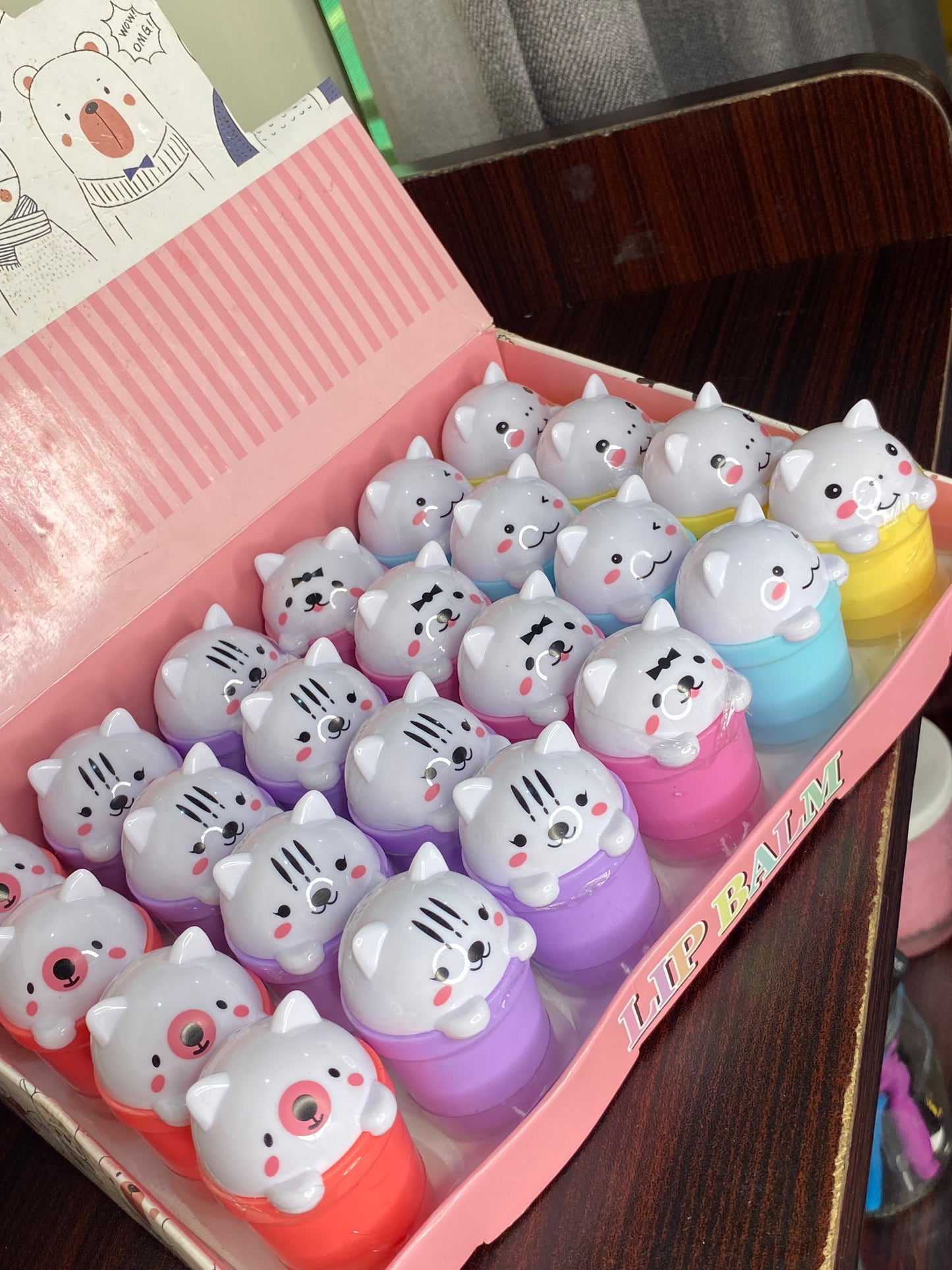 Cute Cat Shaped Lip Balms