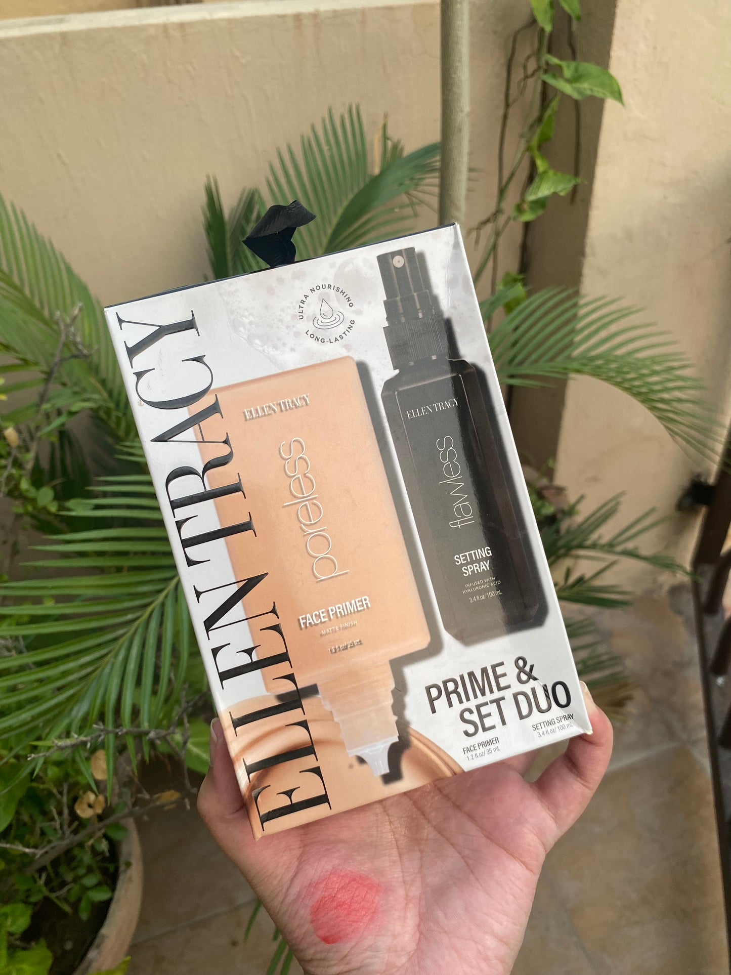 Ellen Tracy Prime & Set Duo Set Face Primer + Setting Spray Face Set of 2