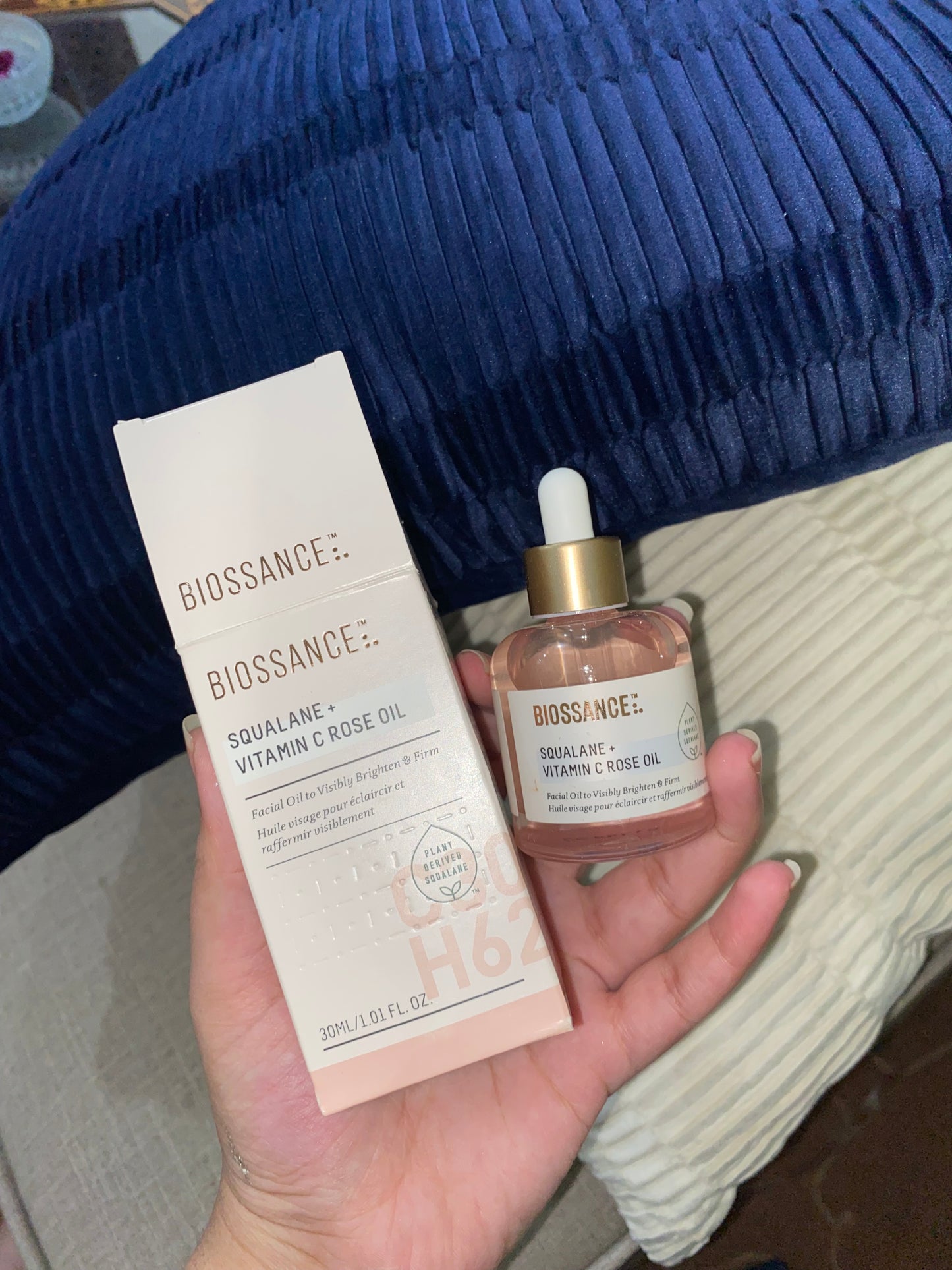 Bioasance Squalane + Vitamin C Rose Oil