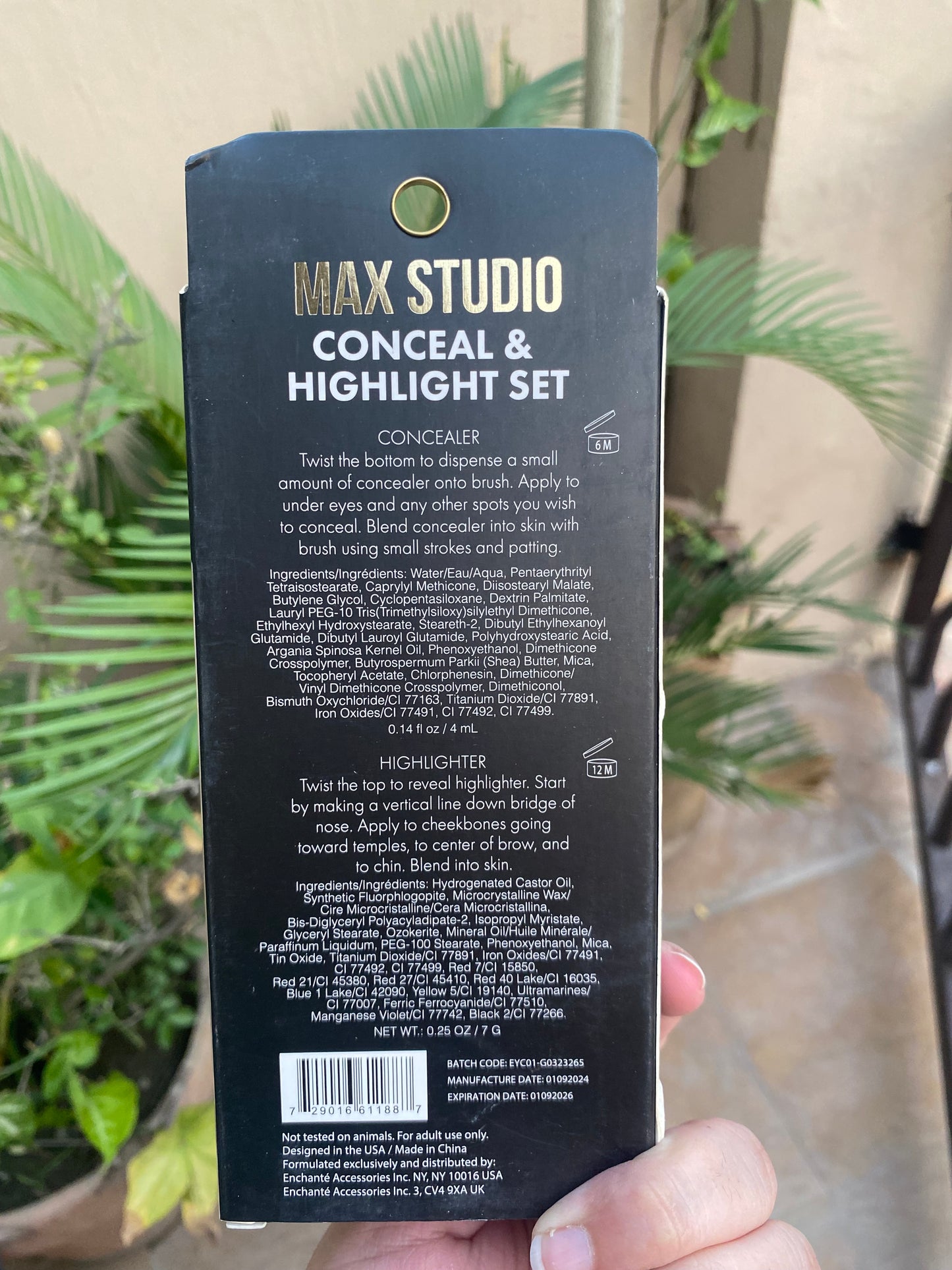 MAX STUDIO CONCEAL & HIGHLIGHT Set