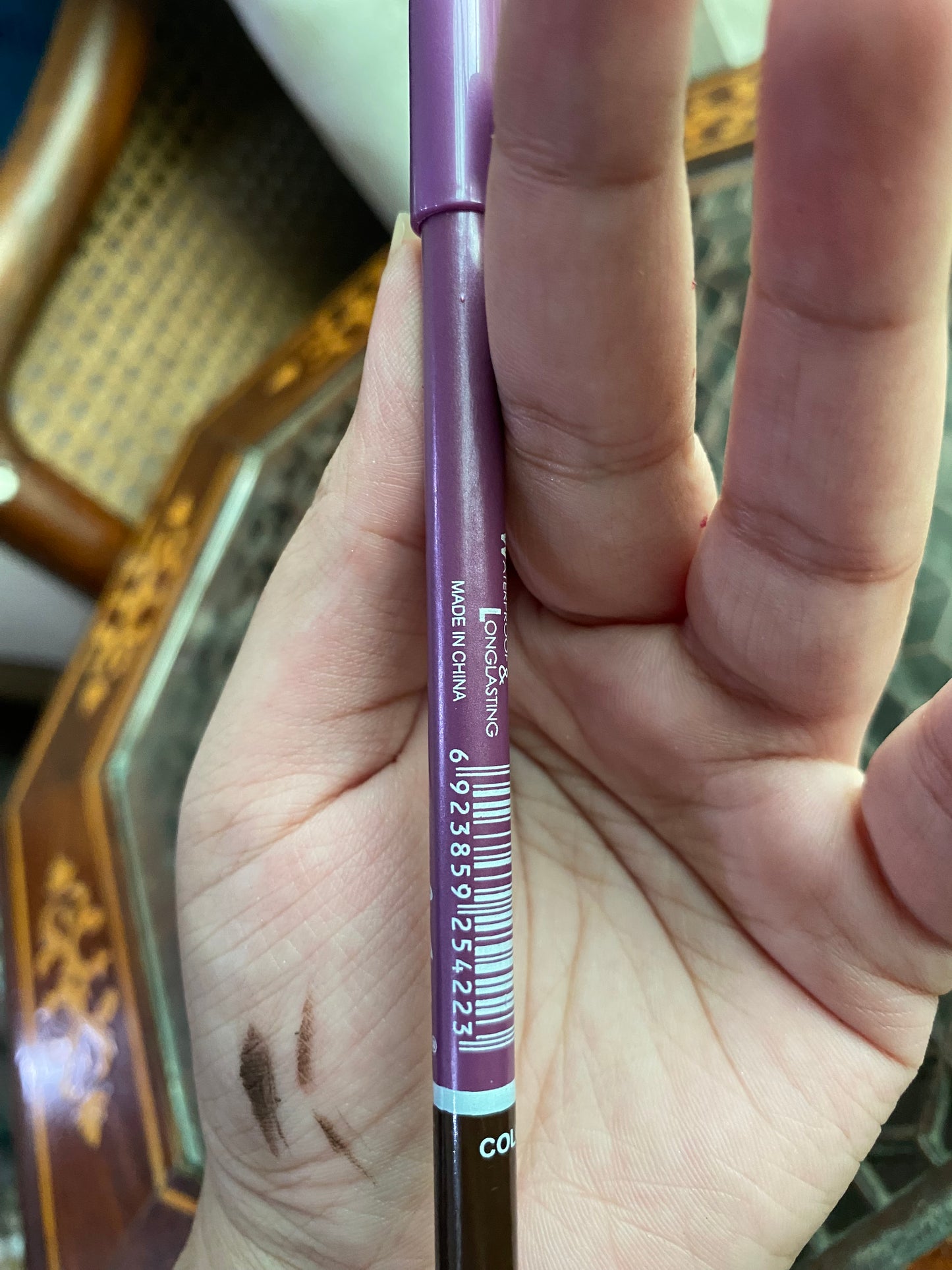 M.N Me Now Perfect Eyebrow Pencil Brown Waterproof and Longlasting