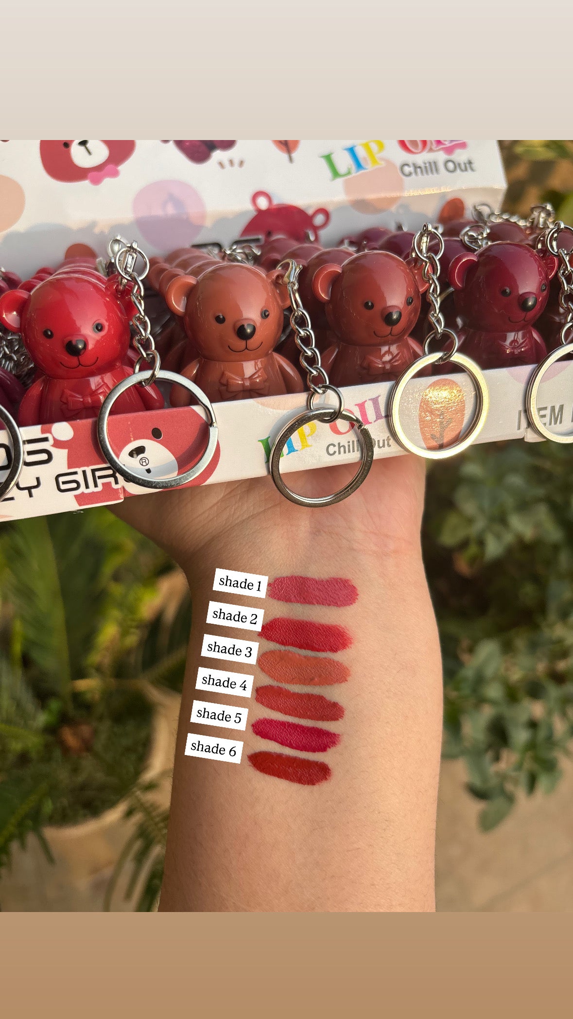 Teddy Bear Lipstick