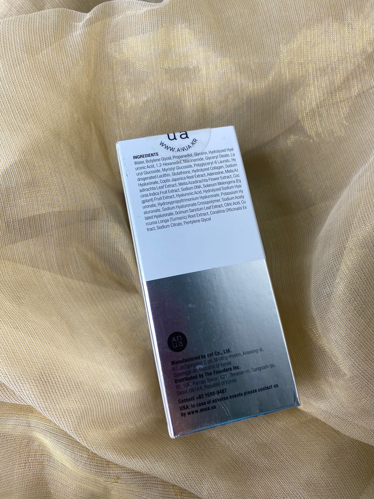 Anua 100+ PDRN + Hyaluron HYALURONIC ACID
CARS LE 100 SERUM