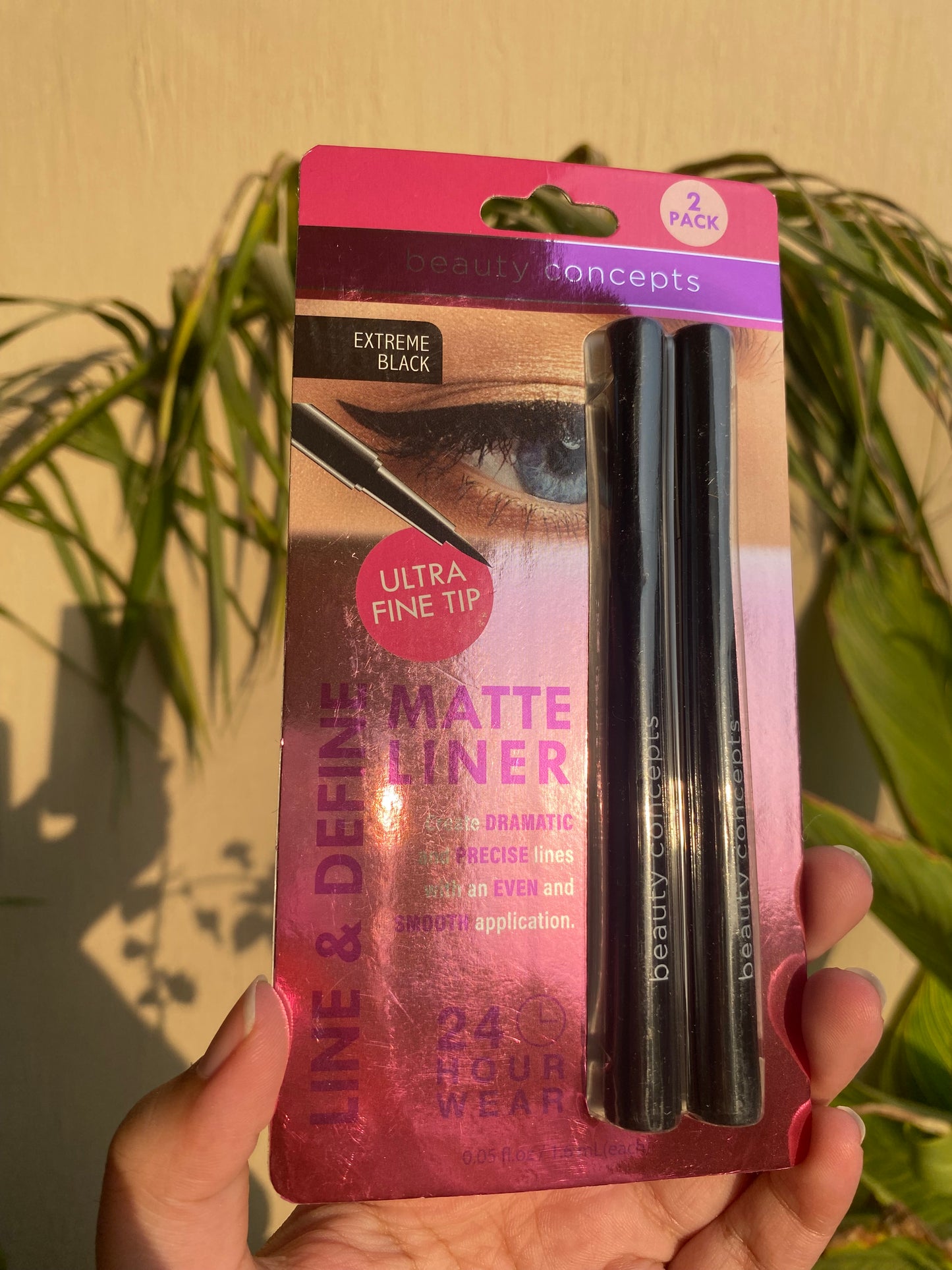 Beauty Concepts Pack of 2 Matte Eyeliner