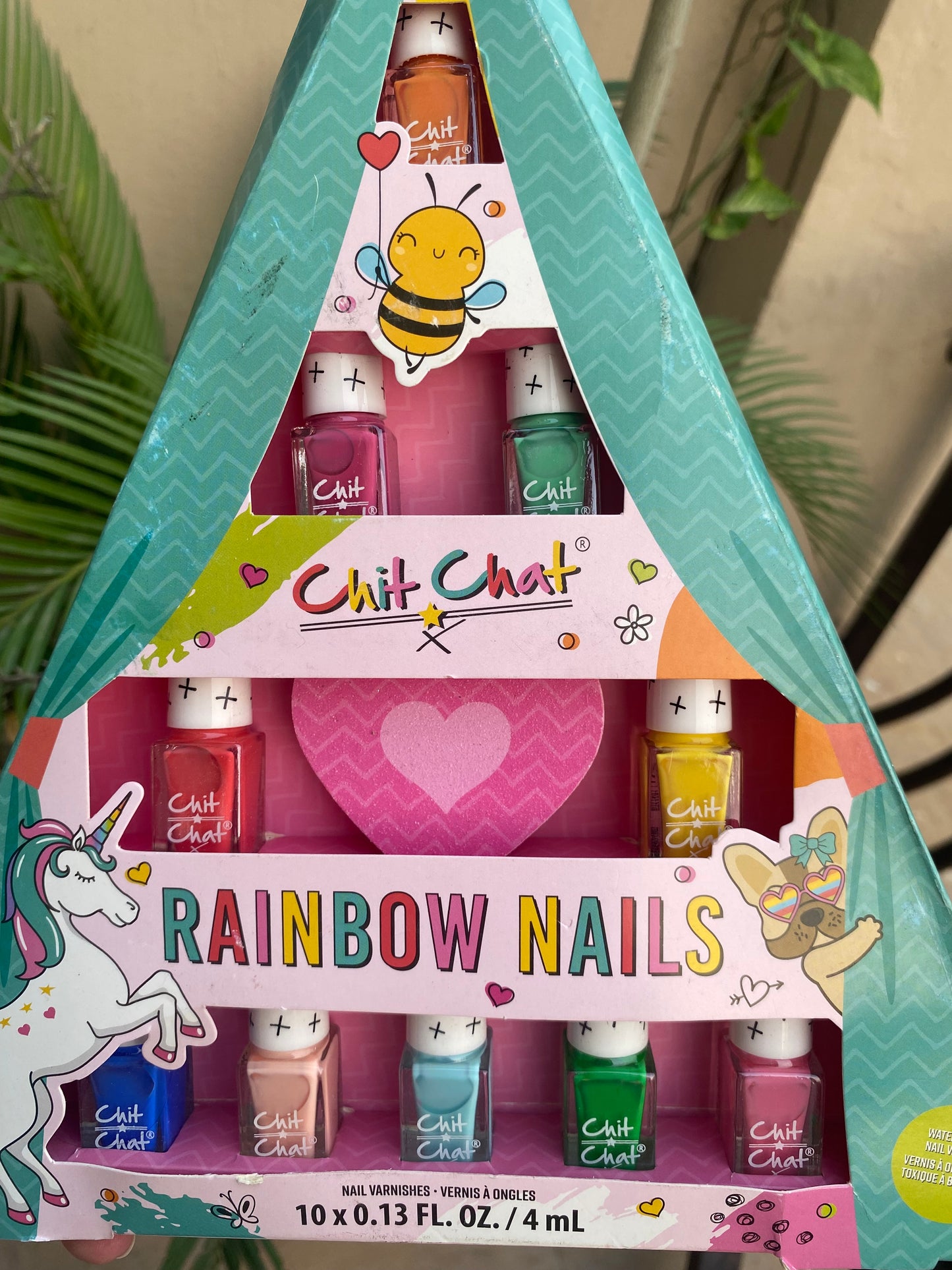 Chit Chat Rainbow Nail Paint Set