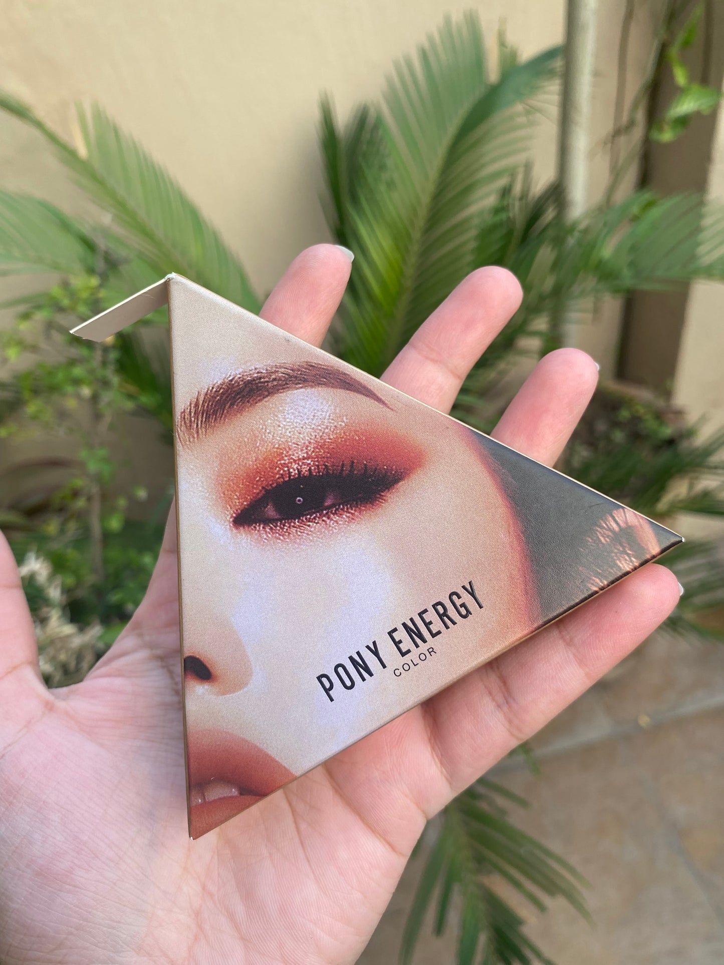 Pony Energy Triangle Eyeshadow Palette 4 Shades