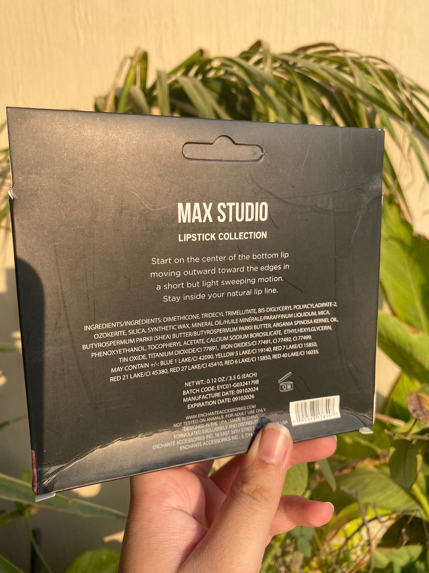 Max Studio Set of 5 Bullet Lipsticks Cream Formula