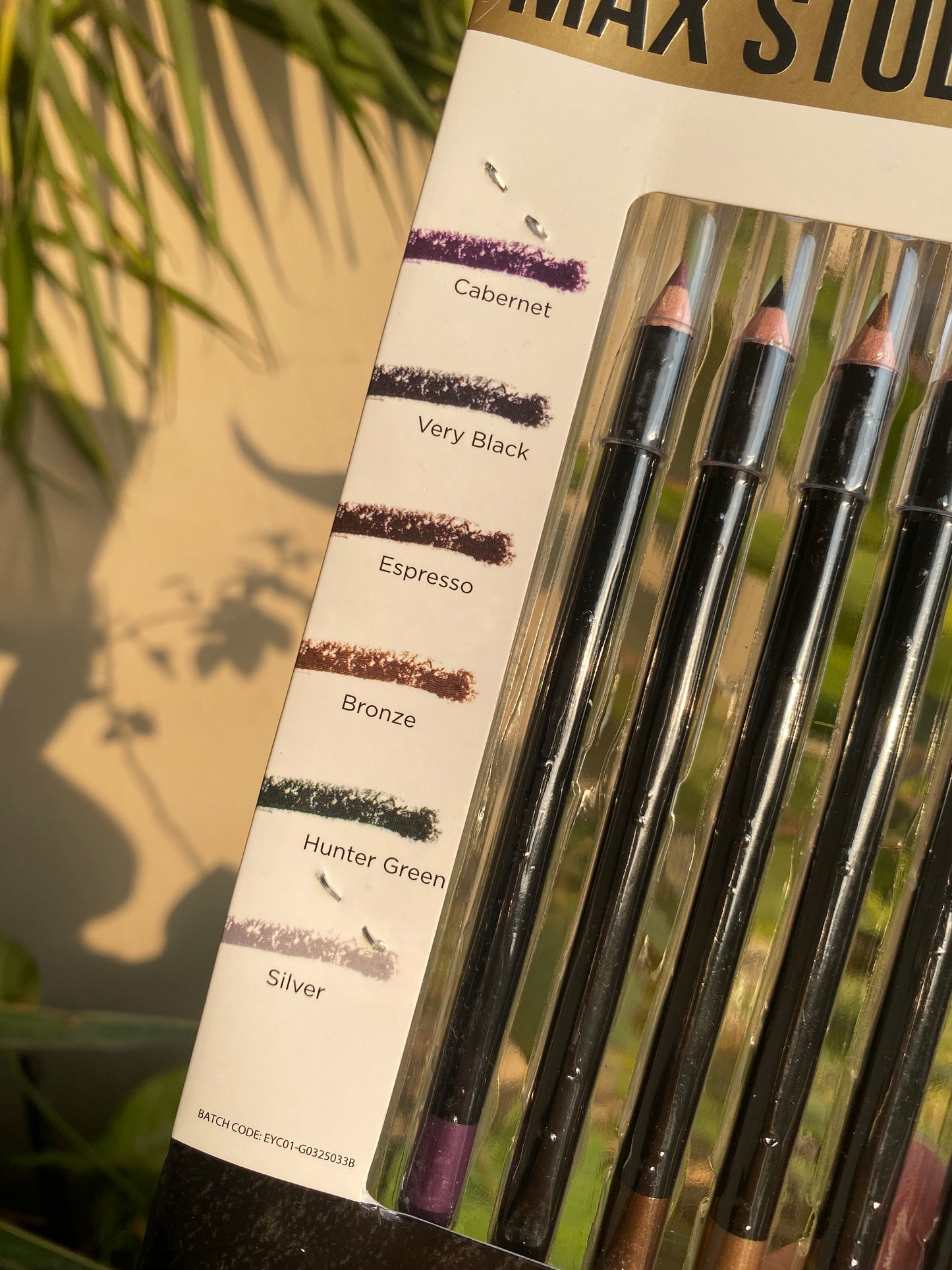 Max Studio Intense Colour 6 Colour Pencil Pack
