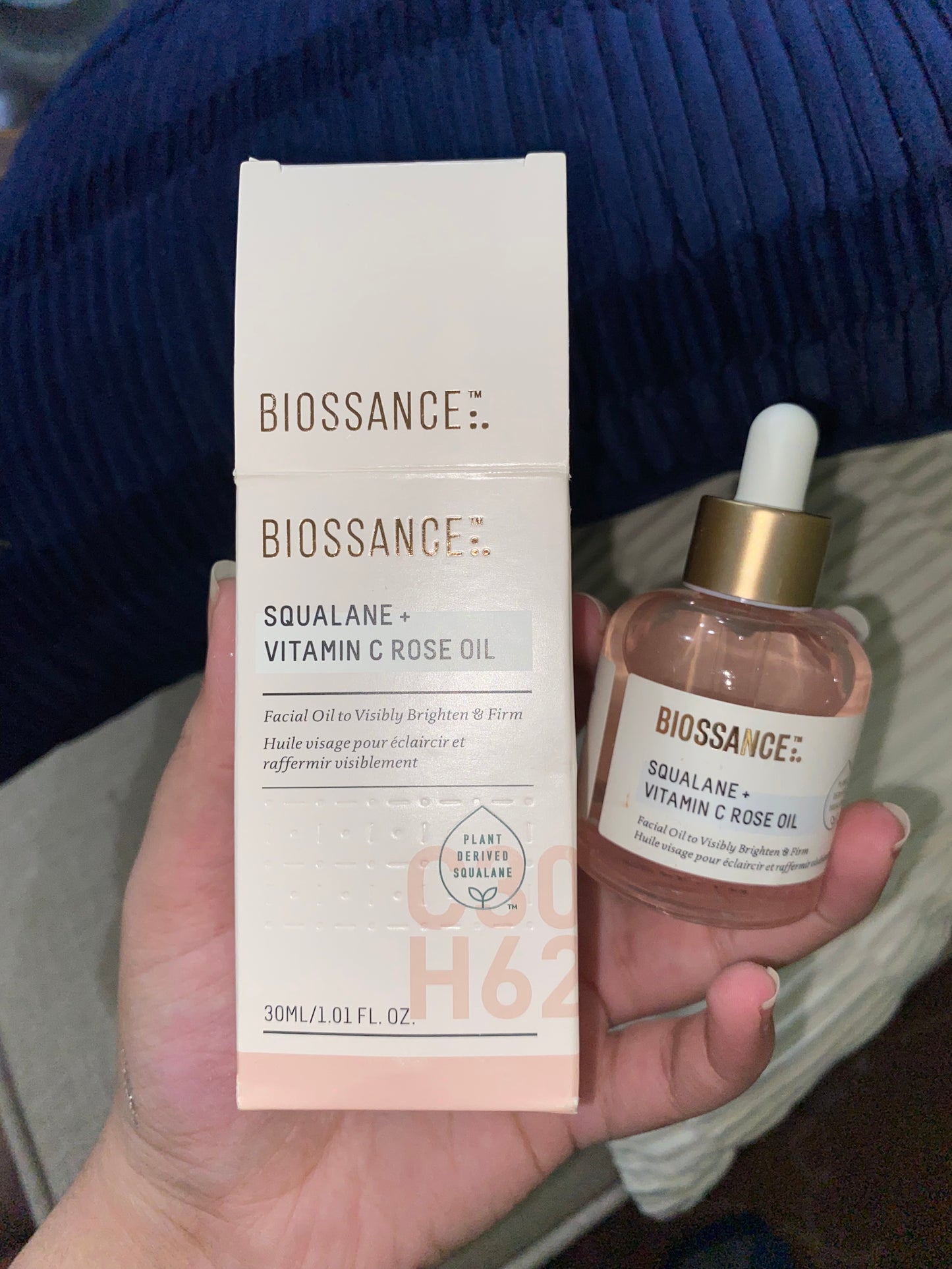 Bioasance Squalane + Vitamin C Rose Oil