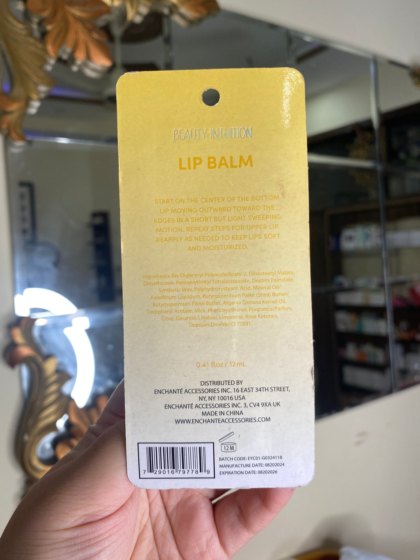 Beauty Intuition Scented Lip Balm Lemon Meringue