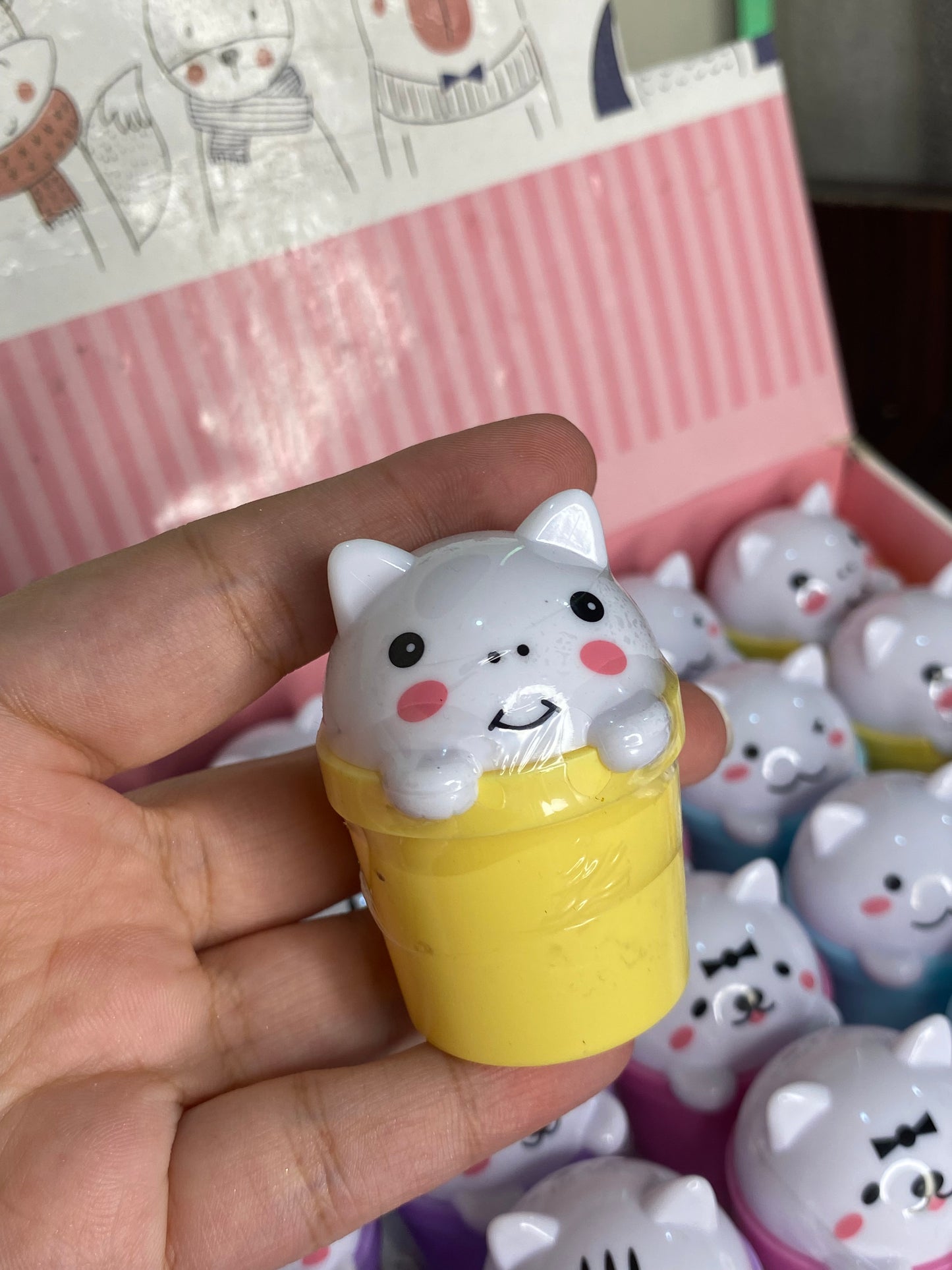 Cute Cat Shaped Lip Balms