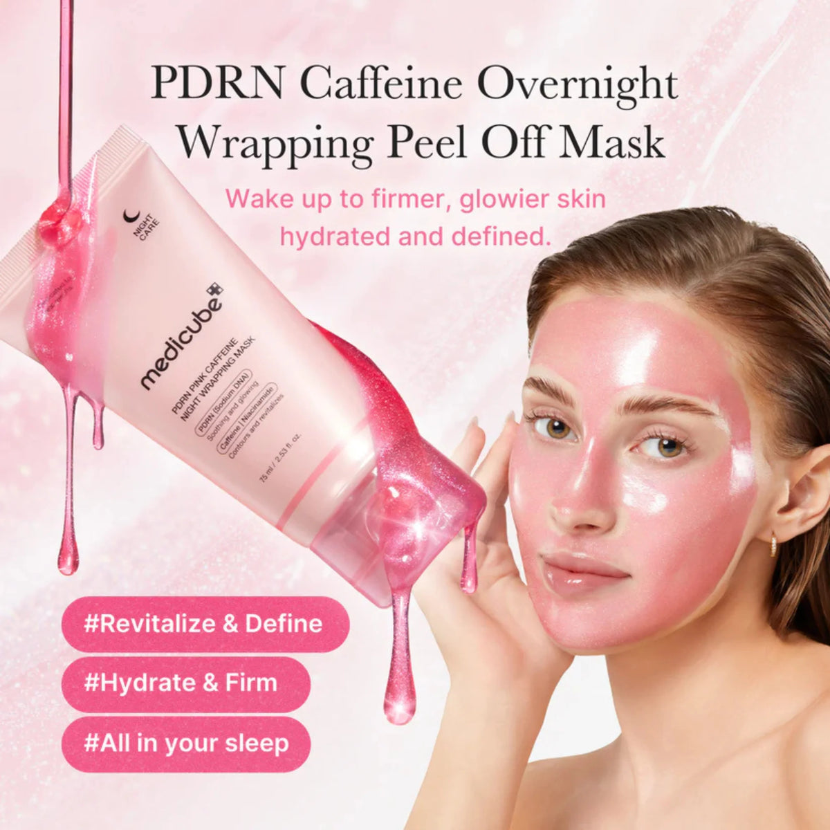 Medicube PDRN Caffeine Night Wrapping Mask