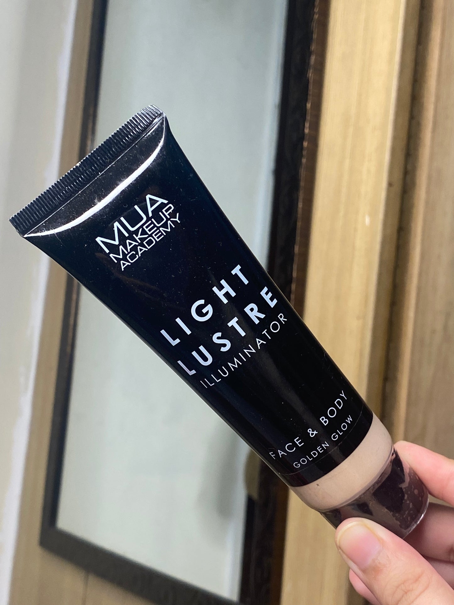 MUA Makeup Academy Light Lustre Illuminator Face & Body Golden Glow 80ml