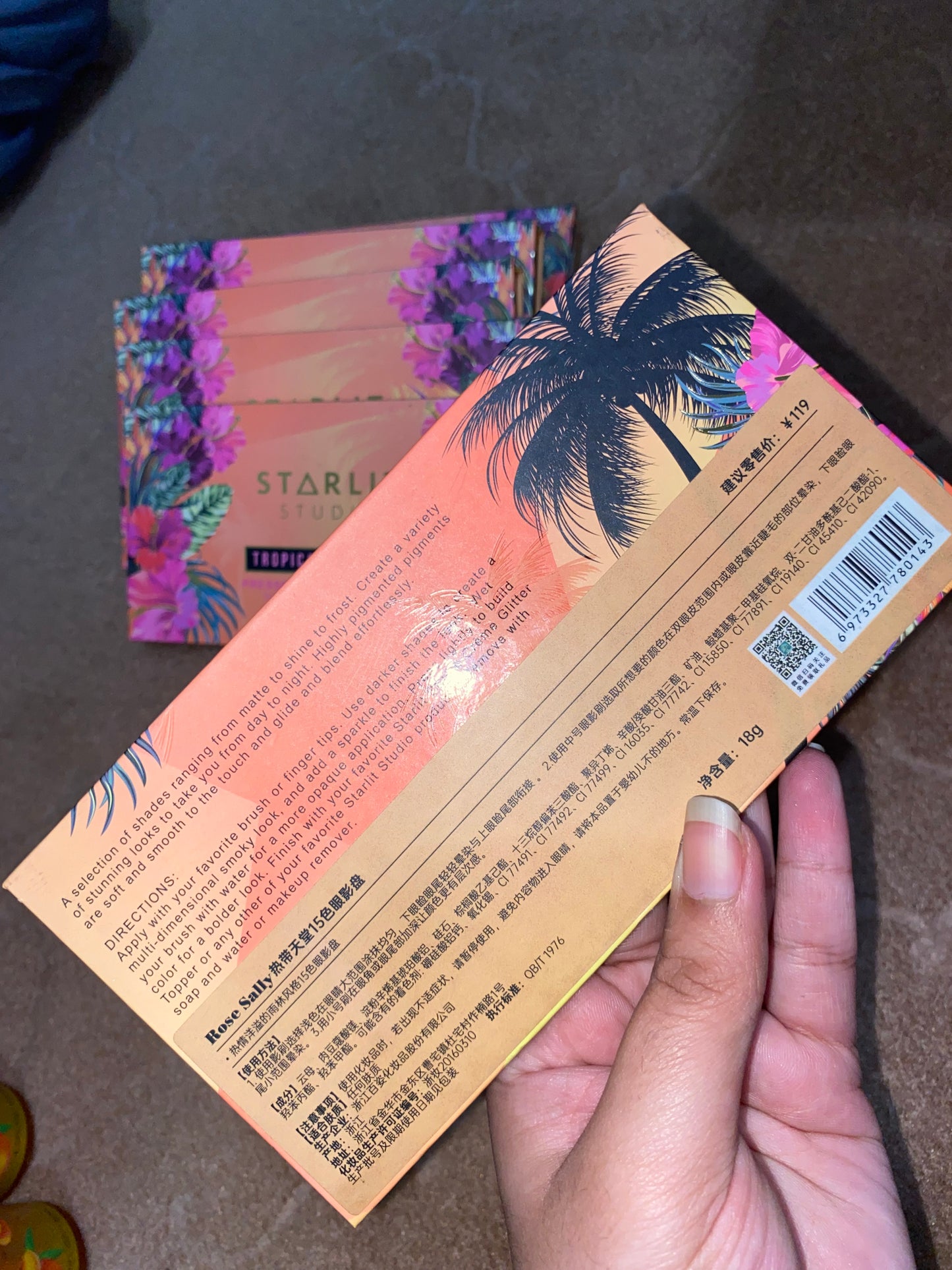 Scarlet Studio Tropical Paradise Pressed Pigment Palette