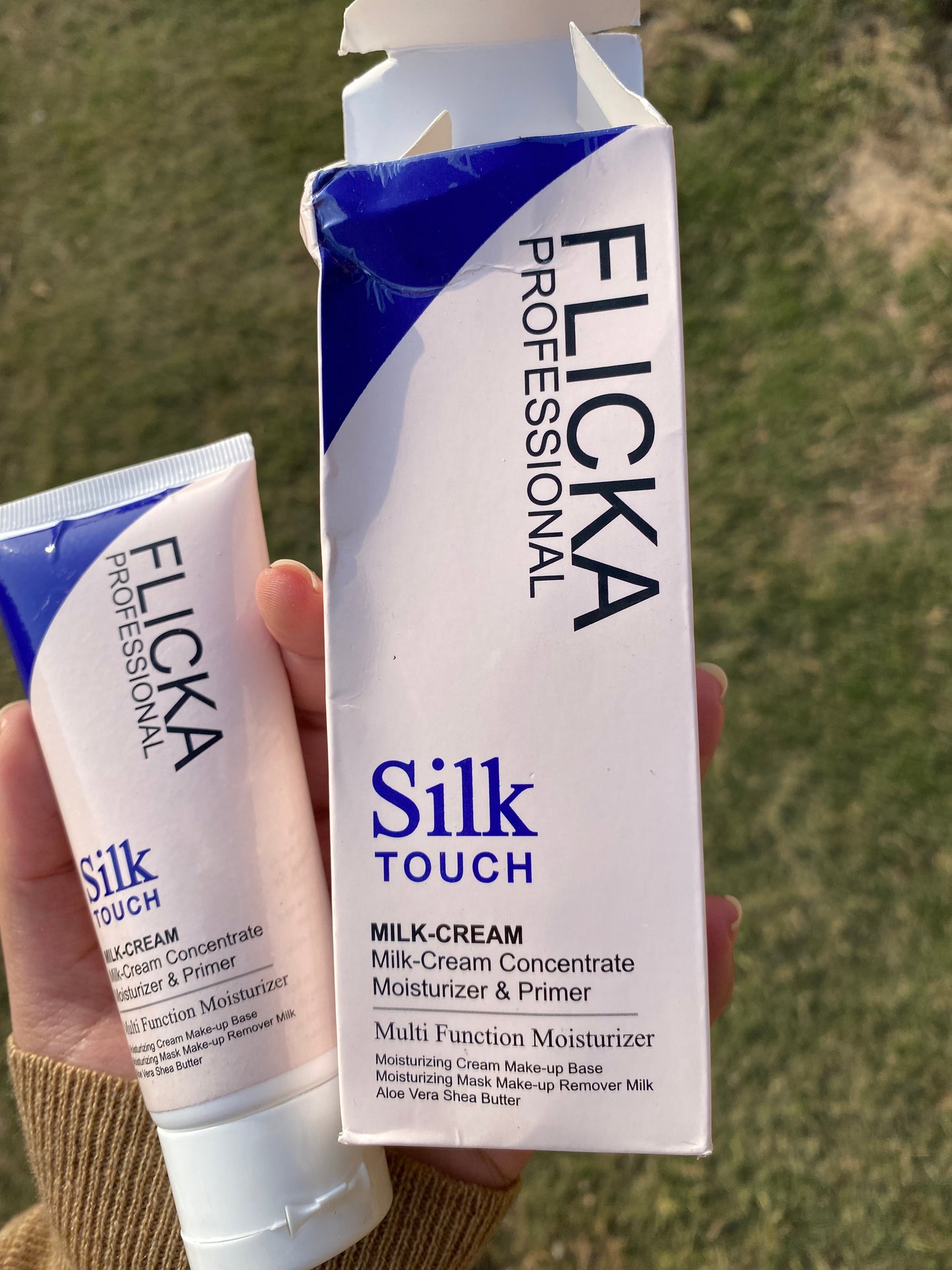 Flicka Silk Touch Moisturiser & Primer