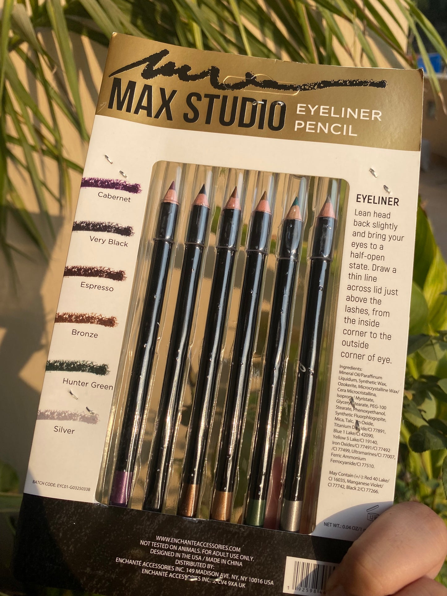 Max Studio Intense Colour 6 Colour Pencil Pack