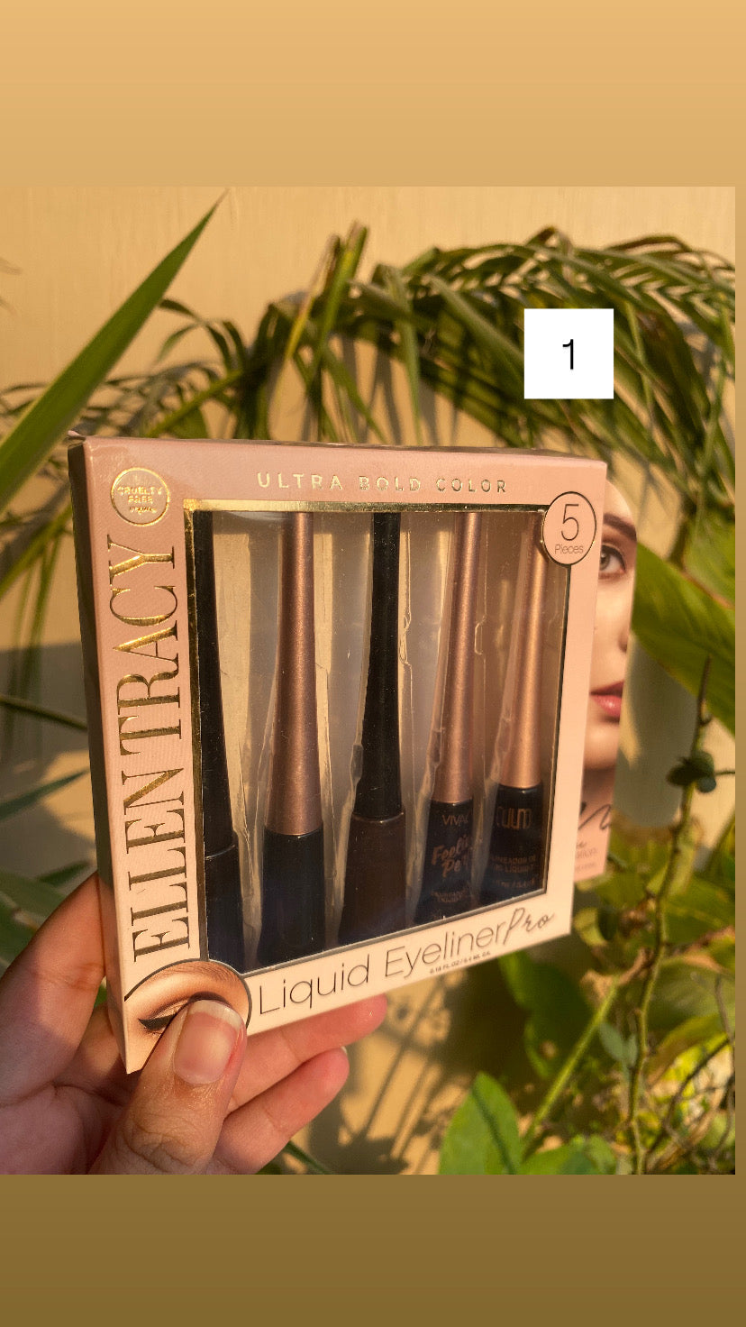 Ellen Tracy Pack of 4 Liners Different Shades