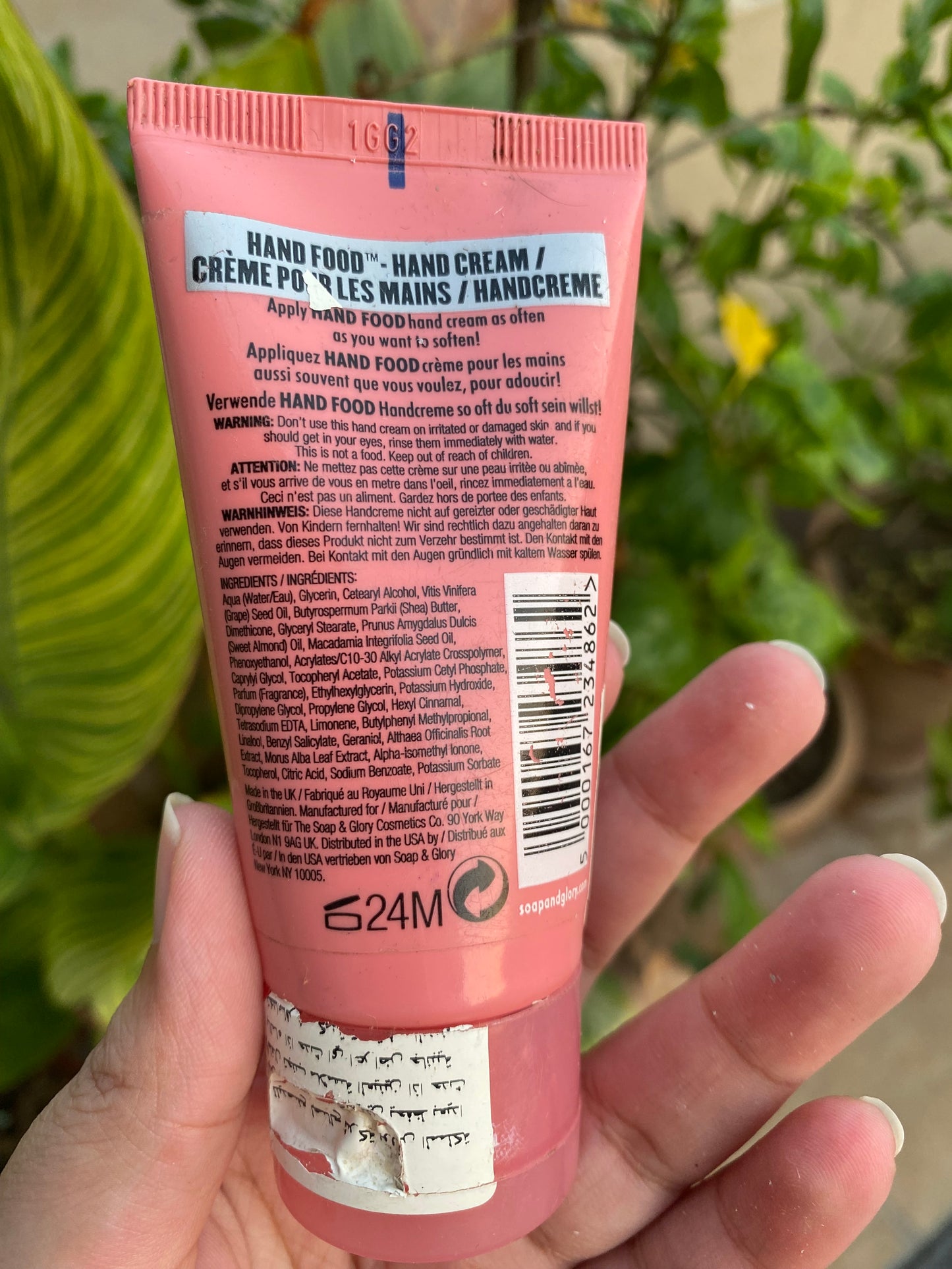 Soap & Glory Hand Food Hand Cream with Shea butter, Macadamia Oil & Marshmallow 50ml