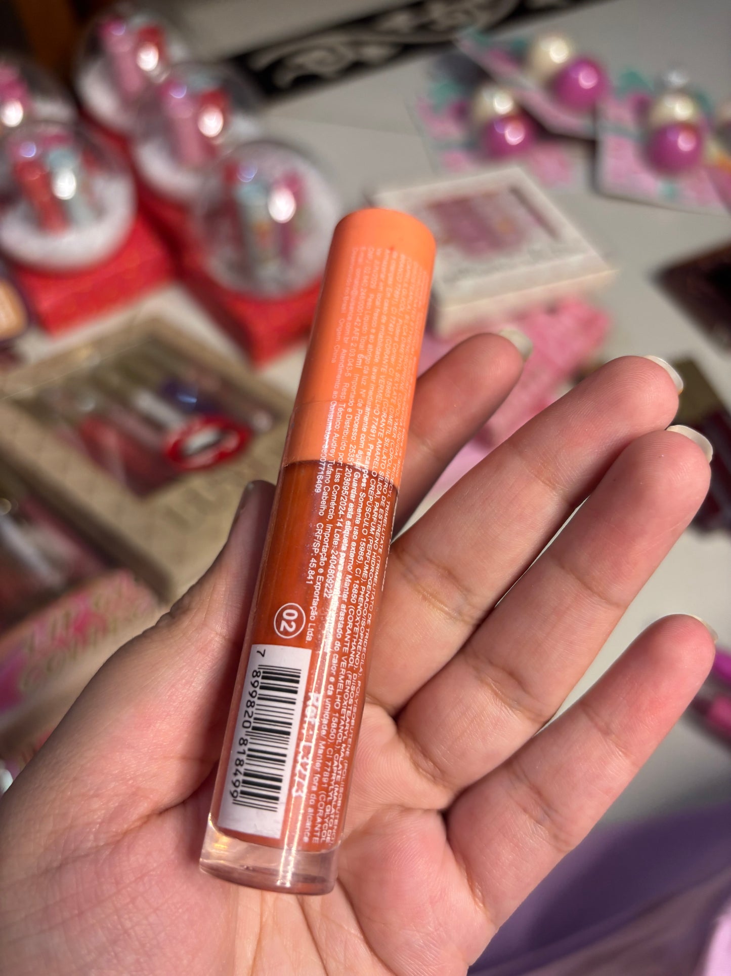 Luisance Keep it Peachy Lipgloss