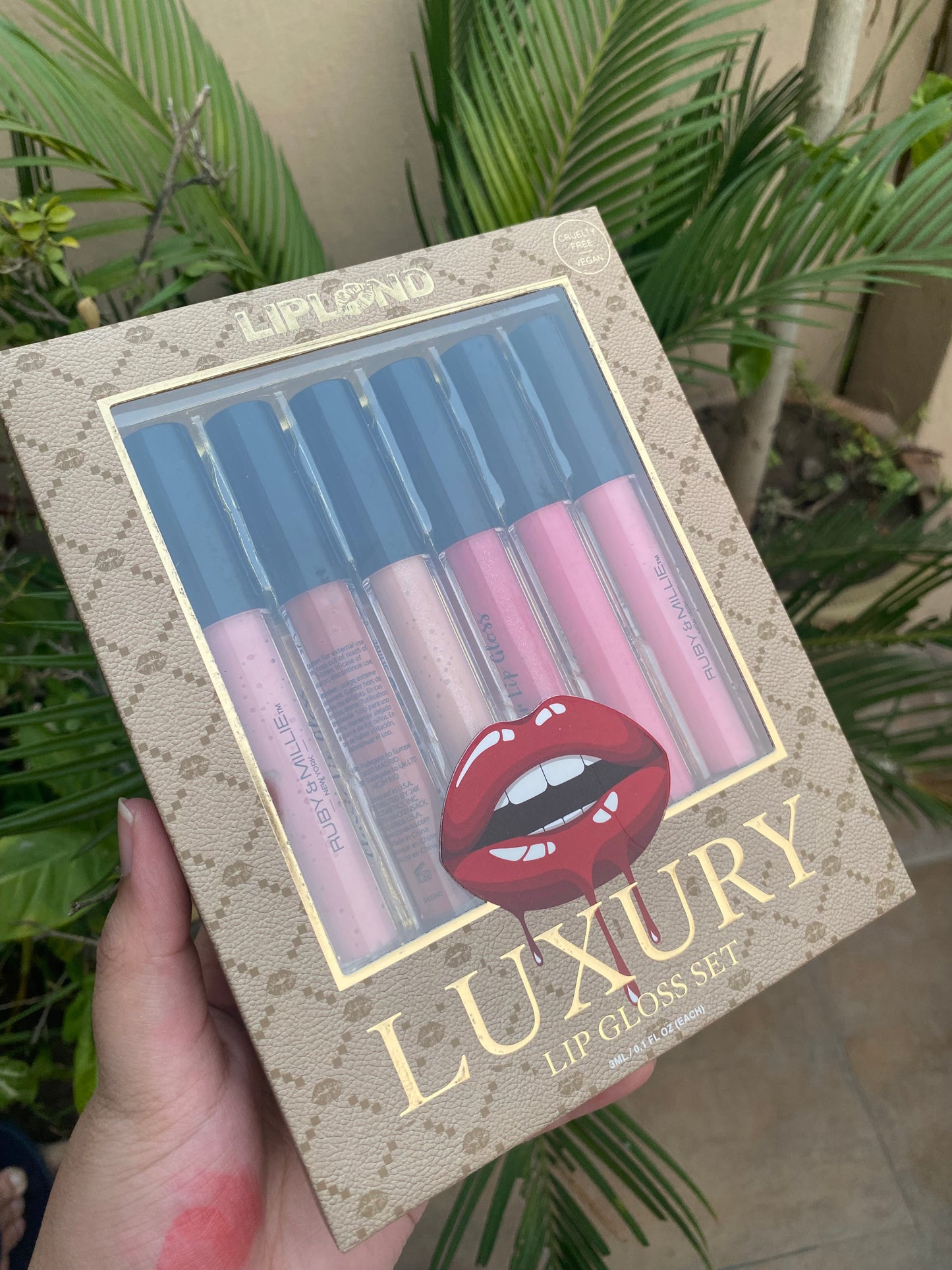 Lipland Luxury Lip Gloss Set of 6