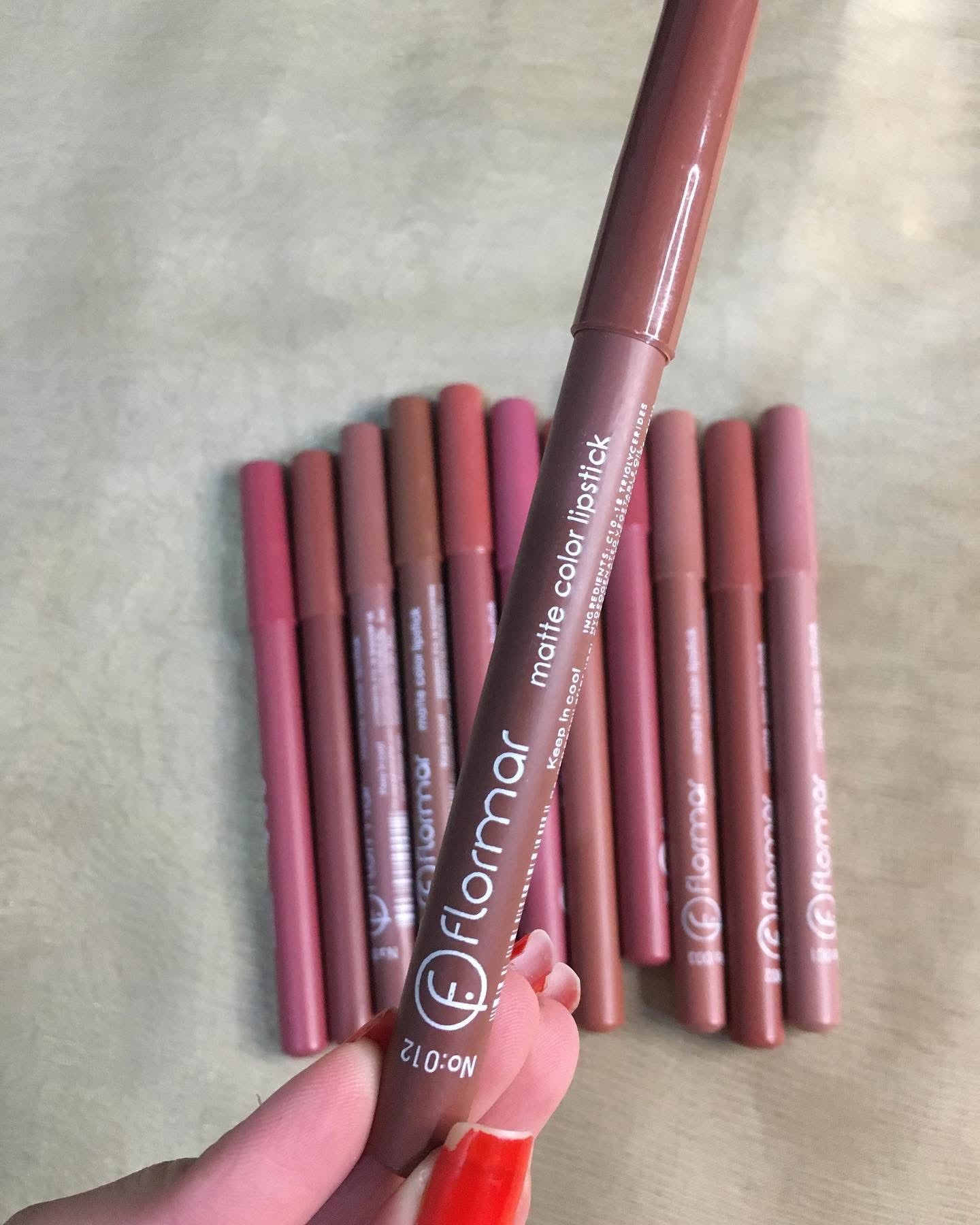 Flormar Lip Pencil Pack of 12