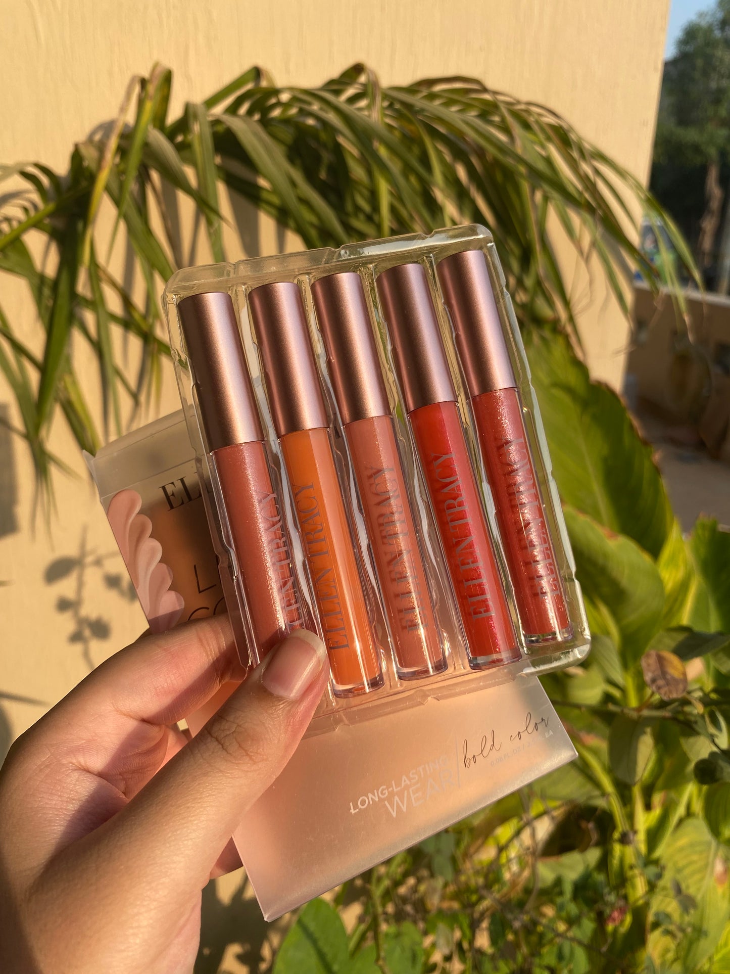 Ellen Tracy Lip Gloss Collection Pack of 5 Lip Products