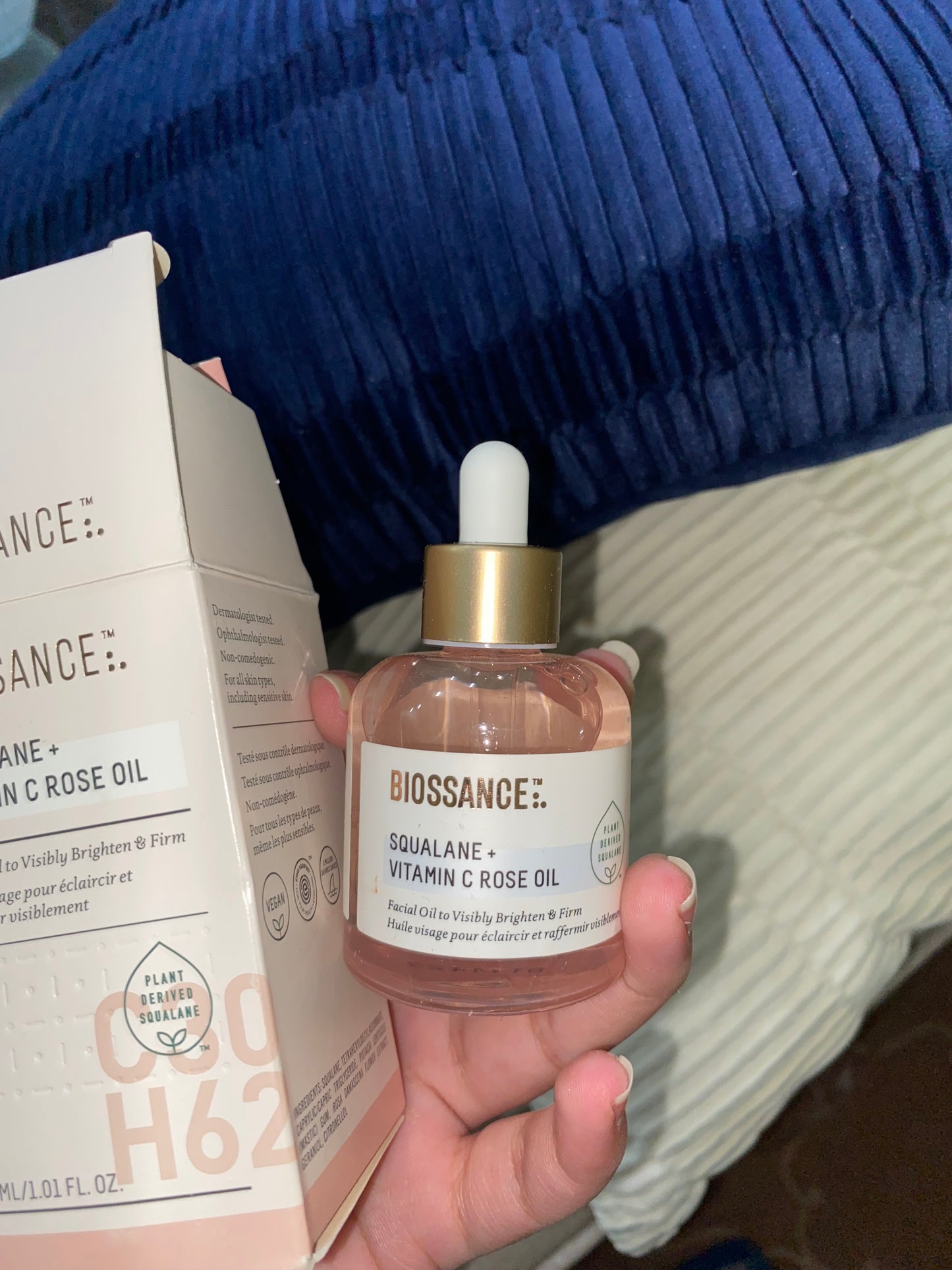 Bioasance Squalane + Vitamin C Rose Oil