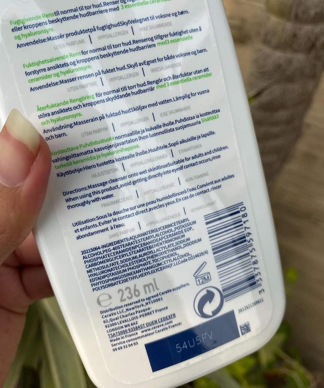 Cerave Hydrating Cleanser