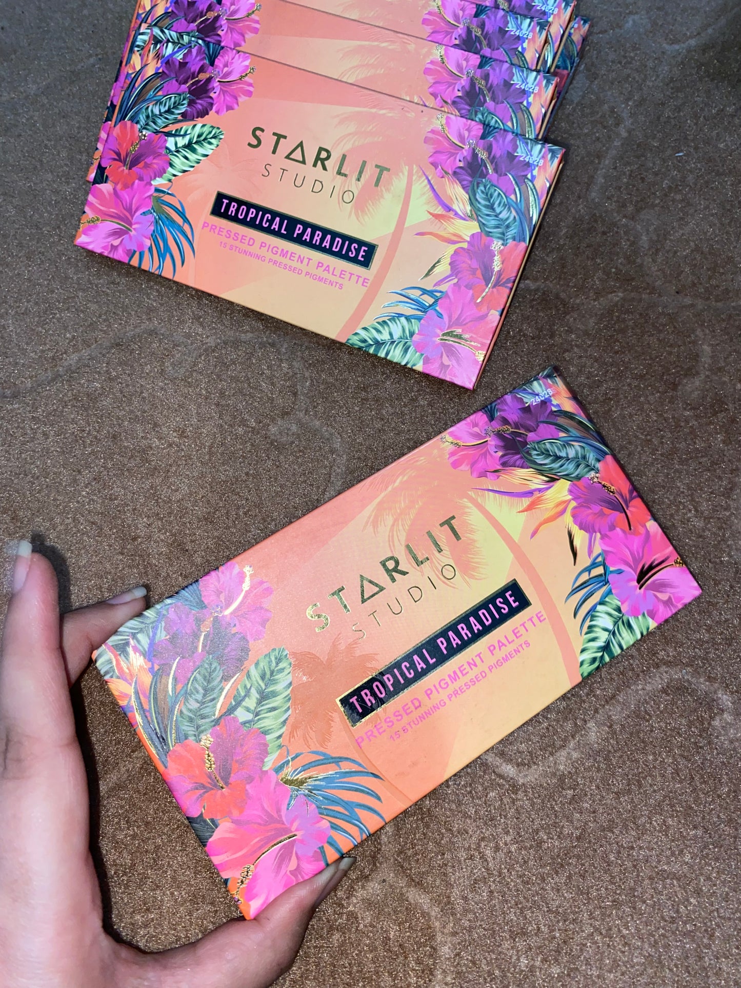 Scarlet Studio Tropical Paradise Pressed Pigment Palette