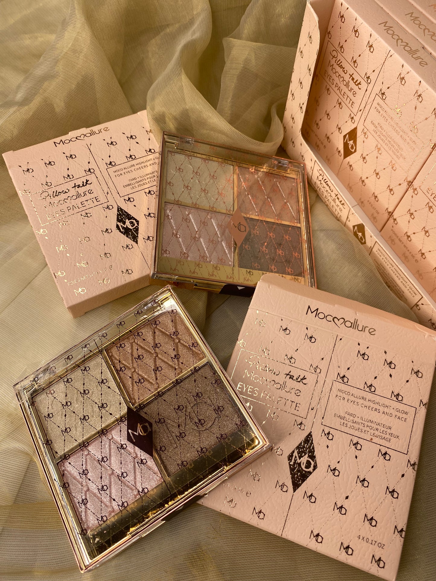 Moccalure Pillow Talk Highlight+Glow for Face, Eyes and Cheeks