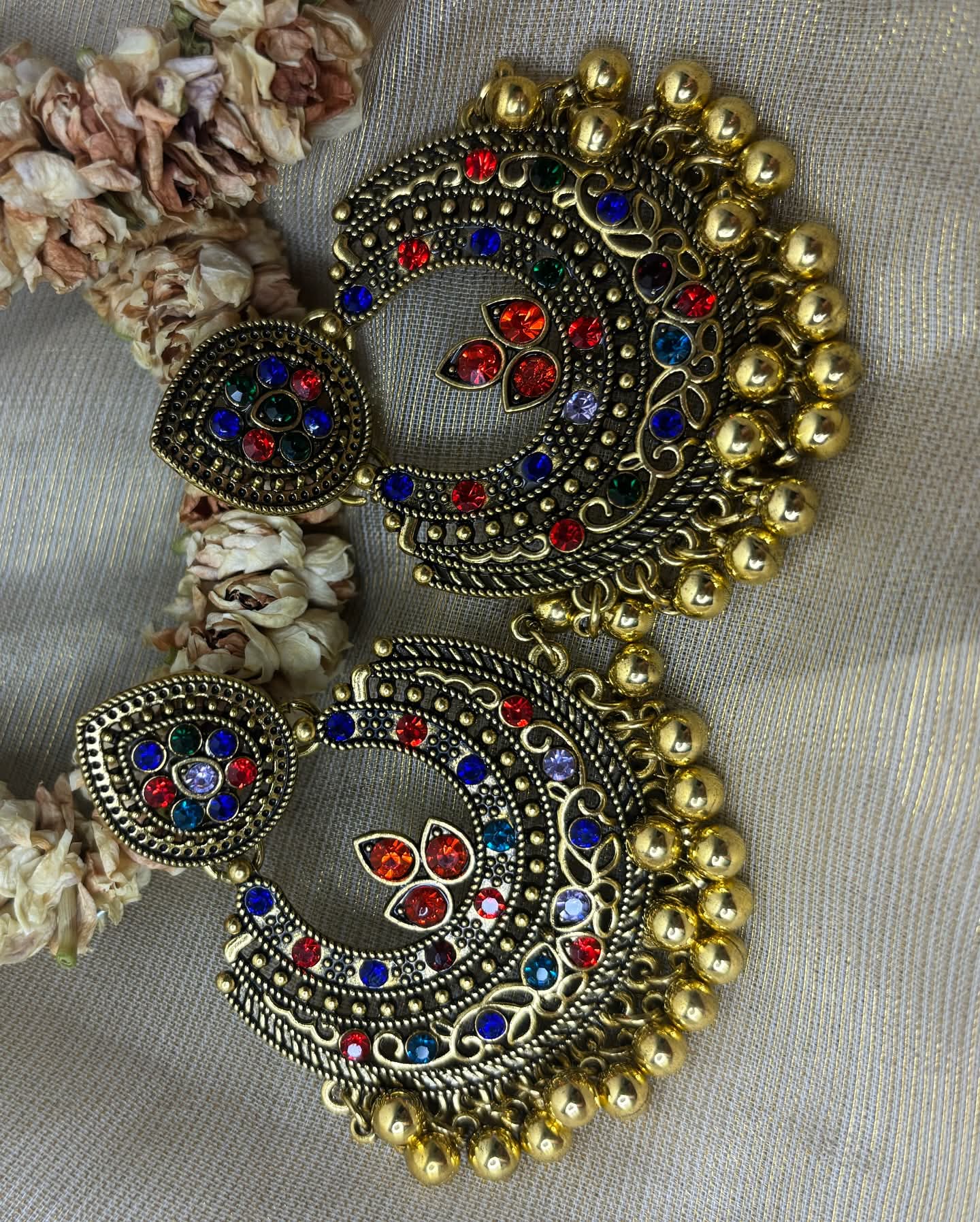 Colourful Indian Style Earrings