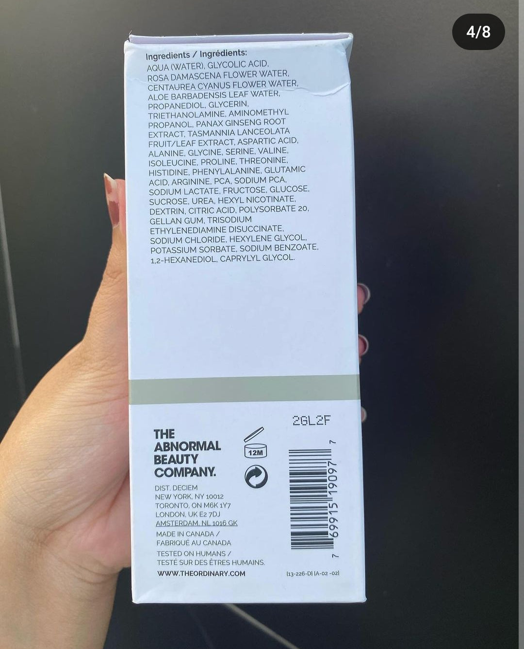The Ordinary Glycolic Acid 7% Toning Solution