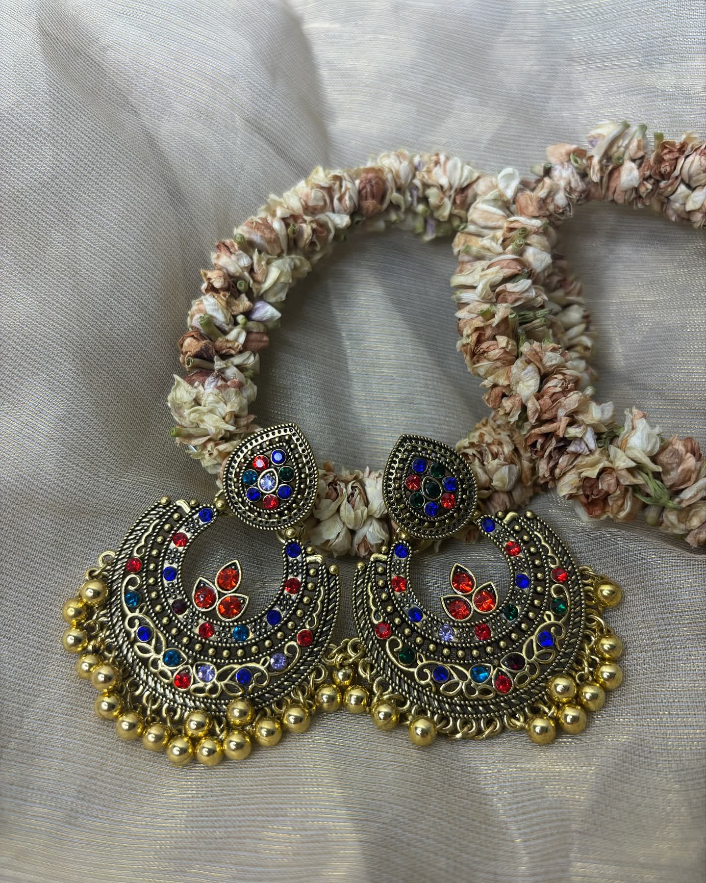 Colourful Indian Style Earrings