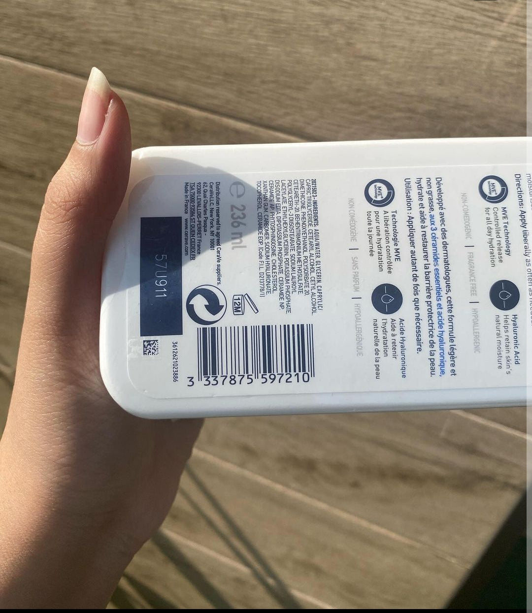 Cerave moisturising lotion dry to very dry skin