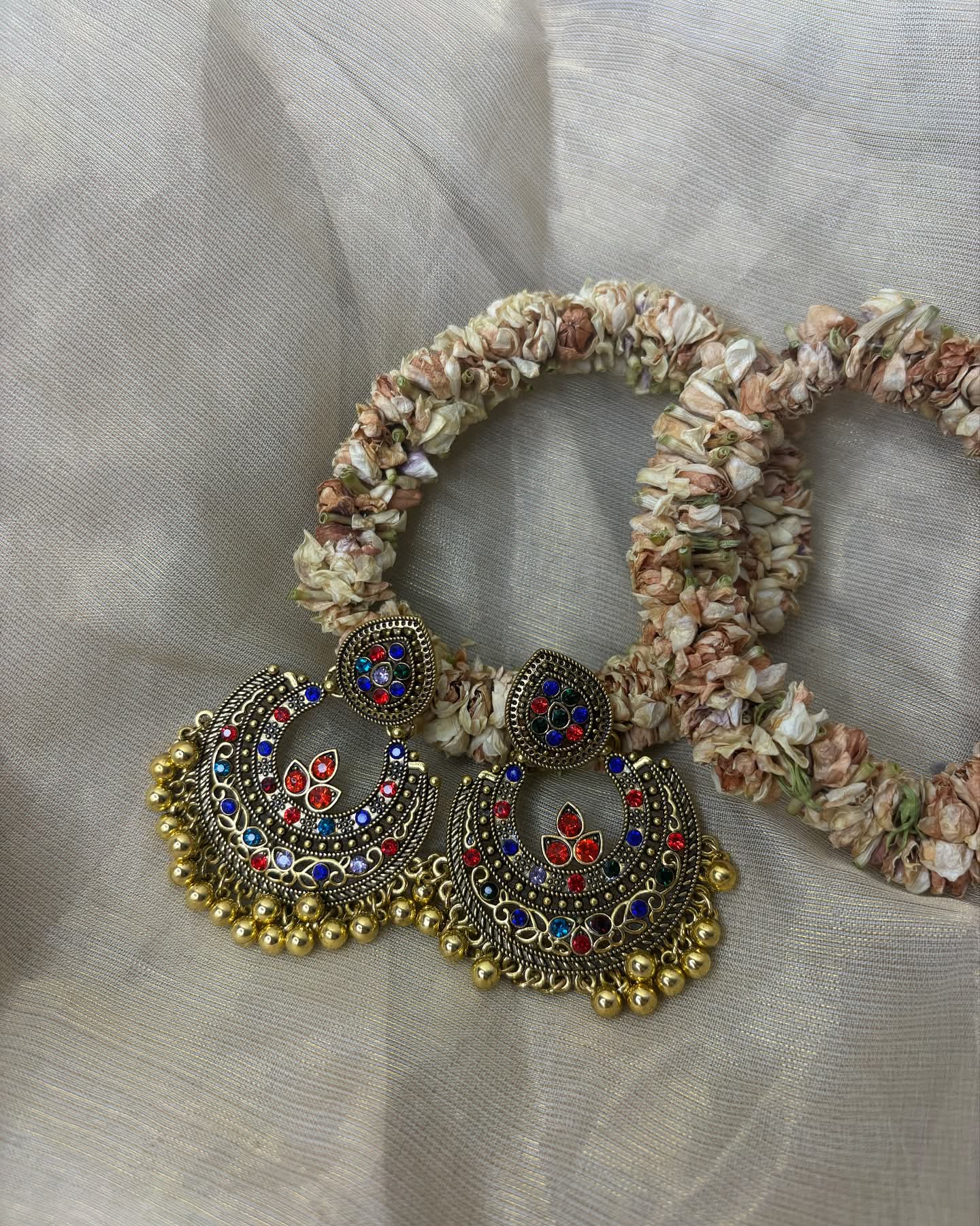 Colourful Indian Style Earrings