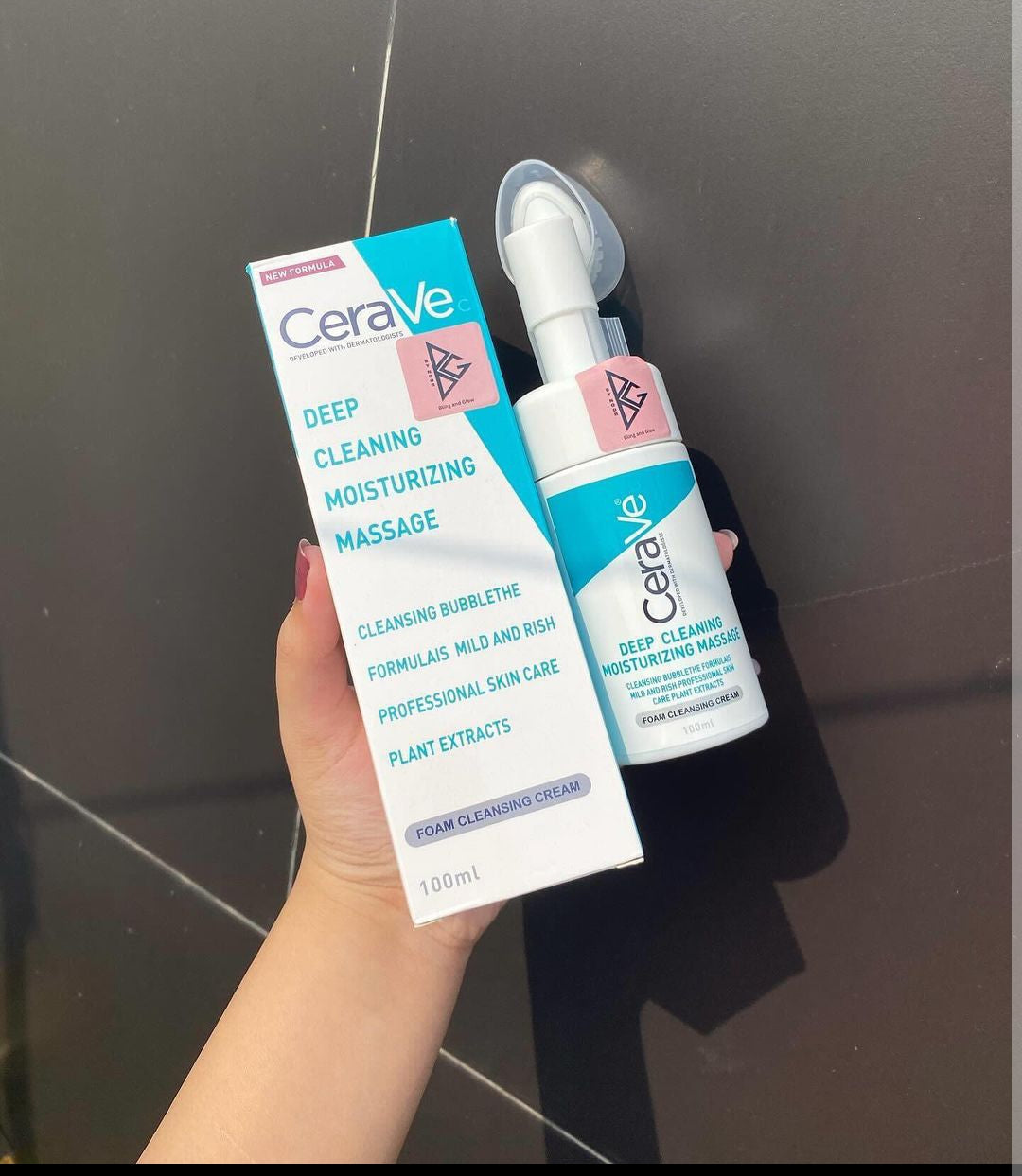 Cerave Deep Cleaning Moisturising Massage Facial Wash
