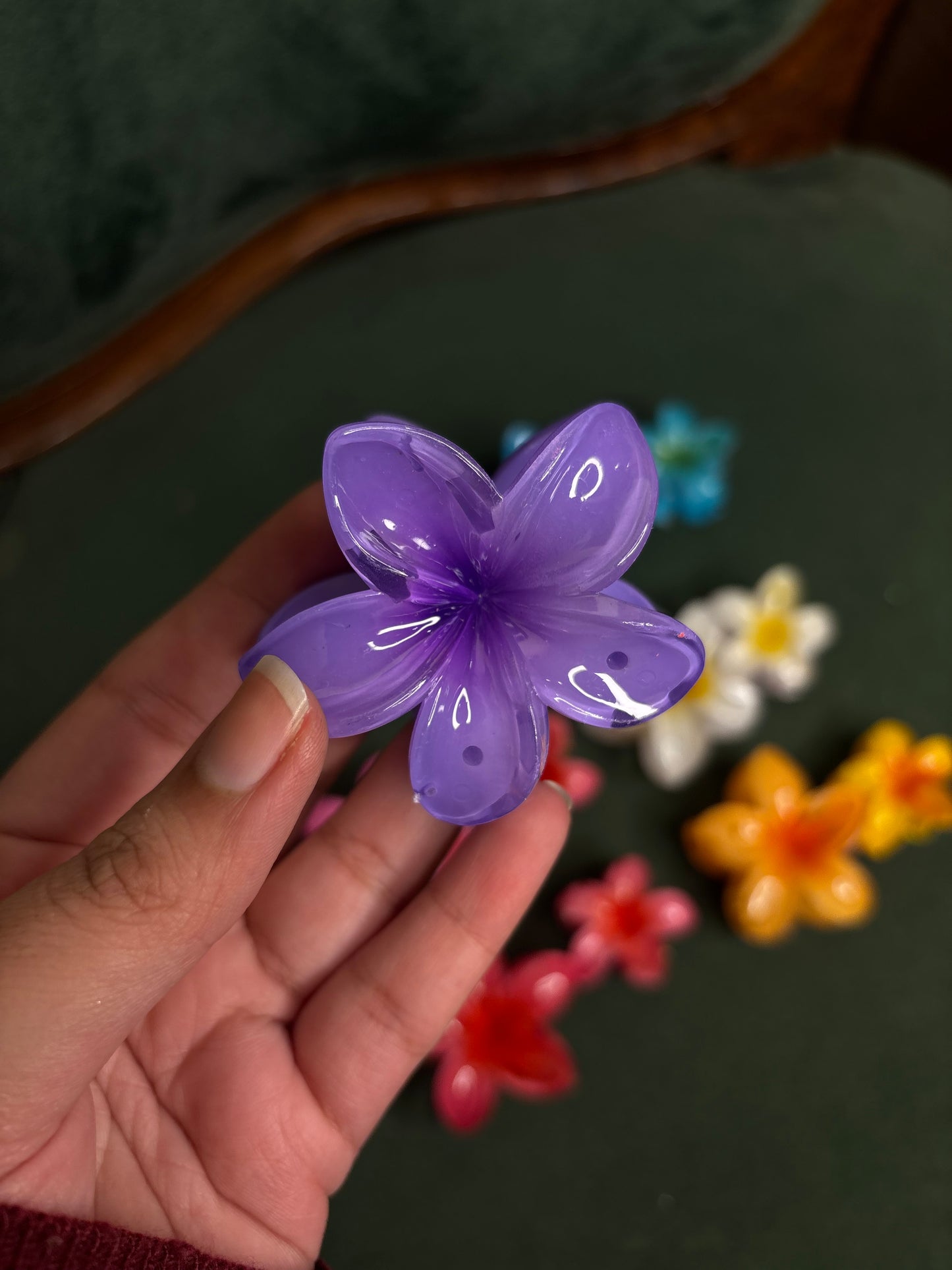 Flower Claw Clip — Hair Catcher
