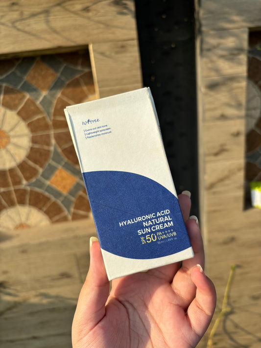 Istree Hyaluronic Acid Natural Sun Cream