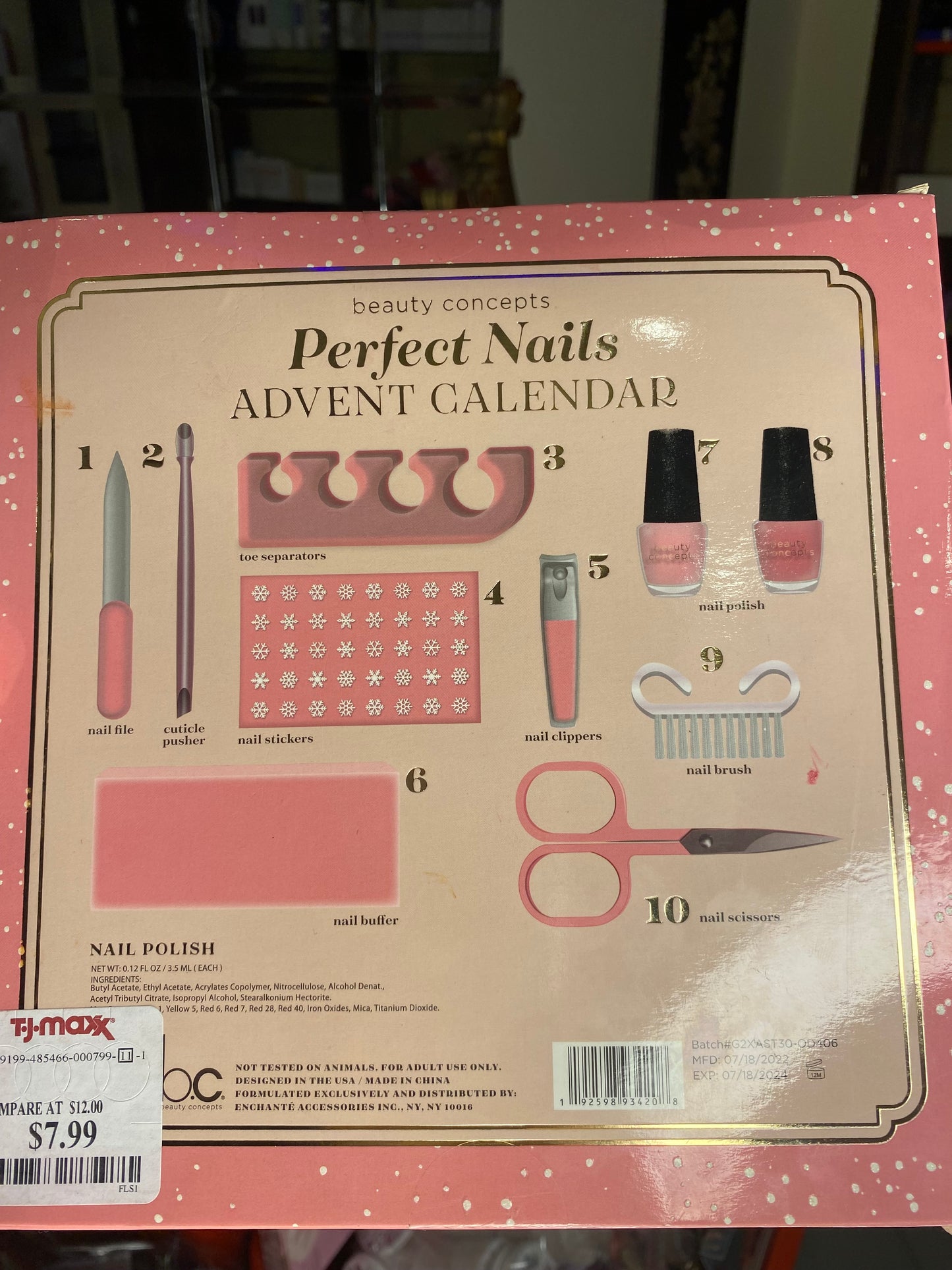 Beauty Concepts Advent Calendar Nail Edition