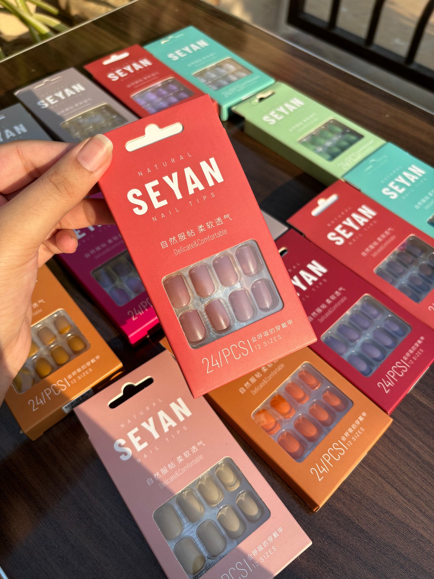 Seyan Fake Nails 24pc Set