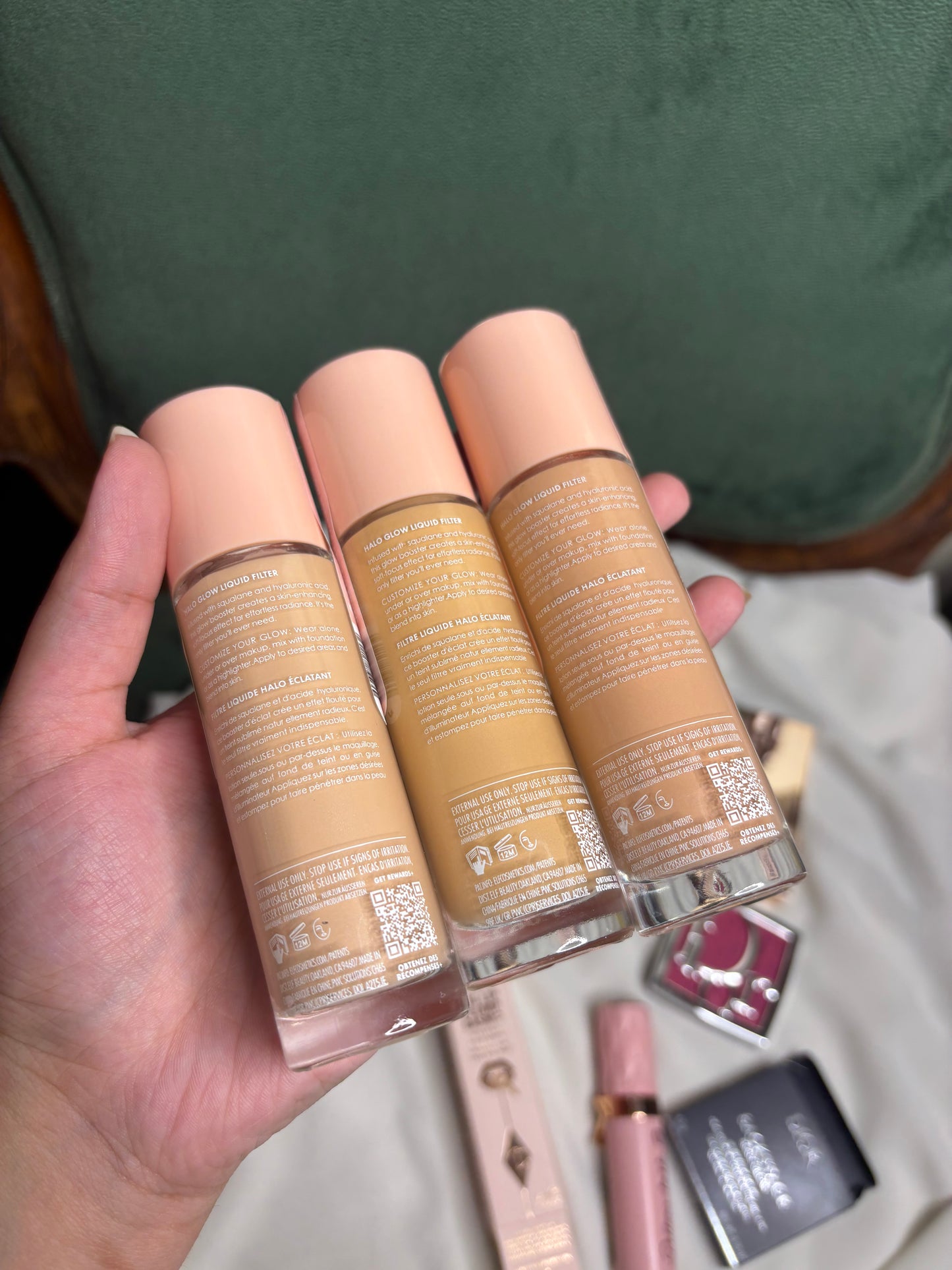 Elf Halo Glow Liquid Filter – Flawless Glow Booster for Radiant Skin