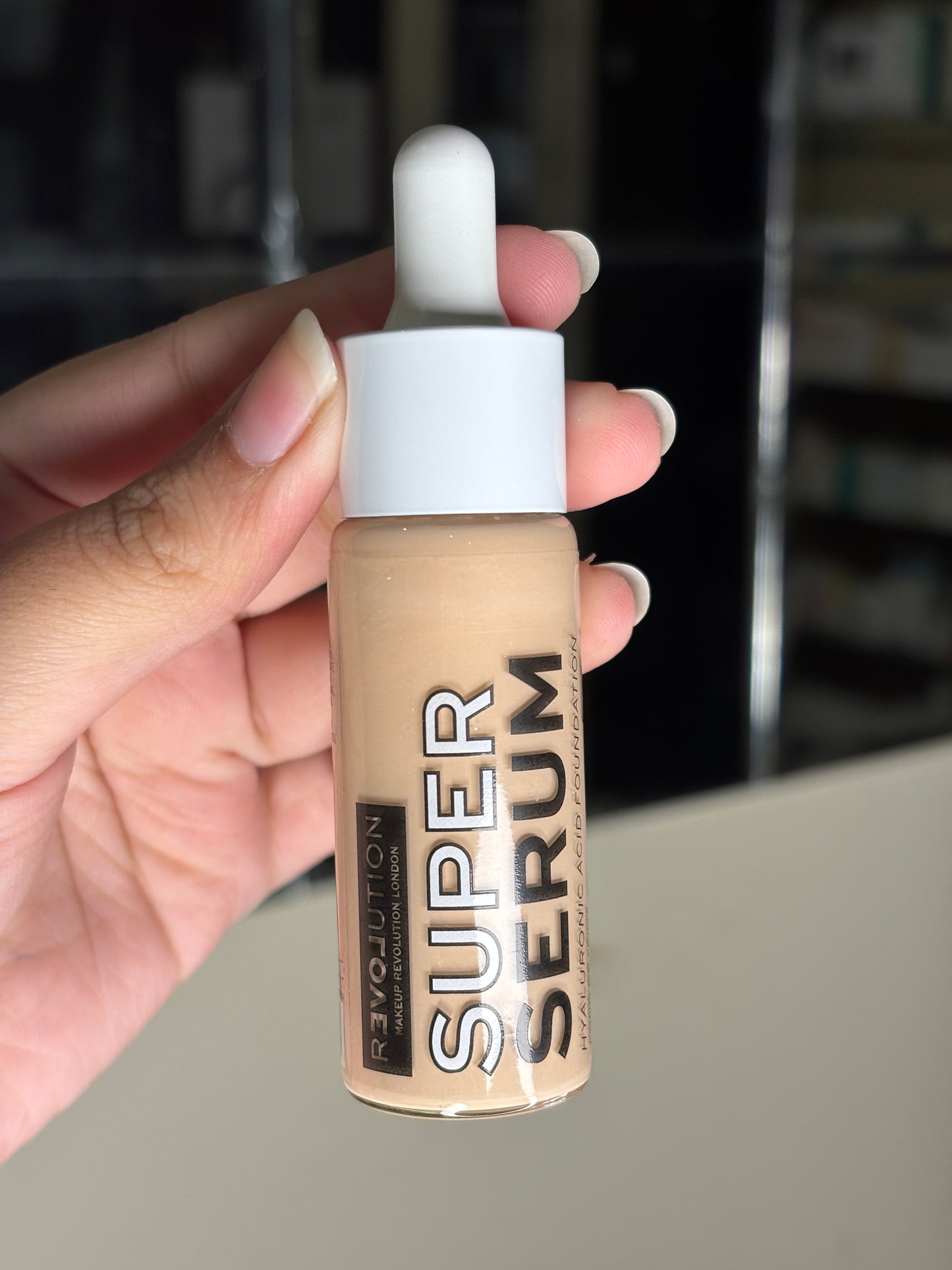 Revolution Super Serum Hyaluronic Acid Foundation Shade F3 (25ml)